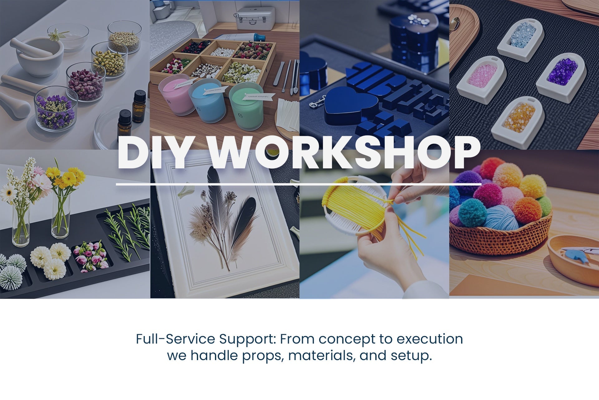 The Ultimate DIY Workshop Experience for Corporate, School & Brand Events