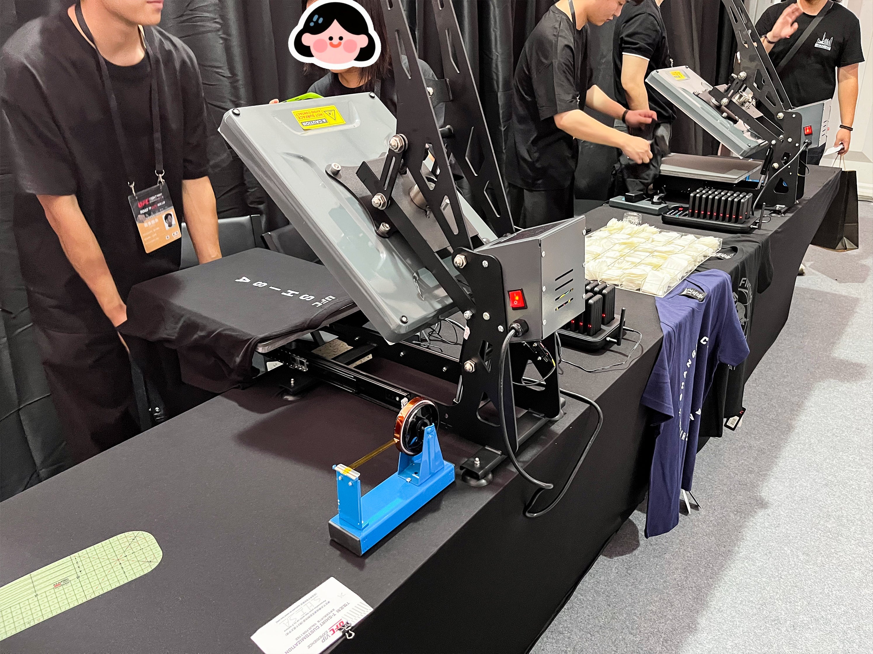 On-site T-shirt Printing Service Hong Kong