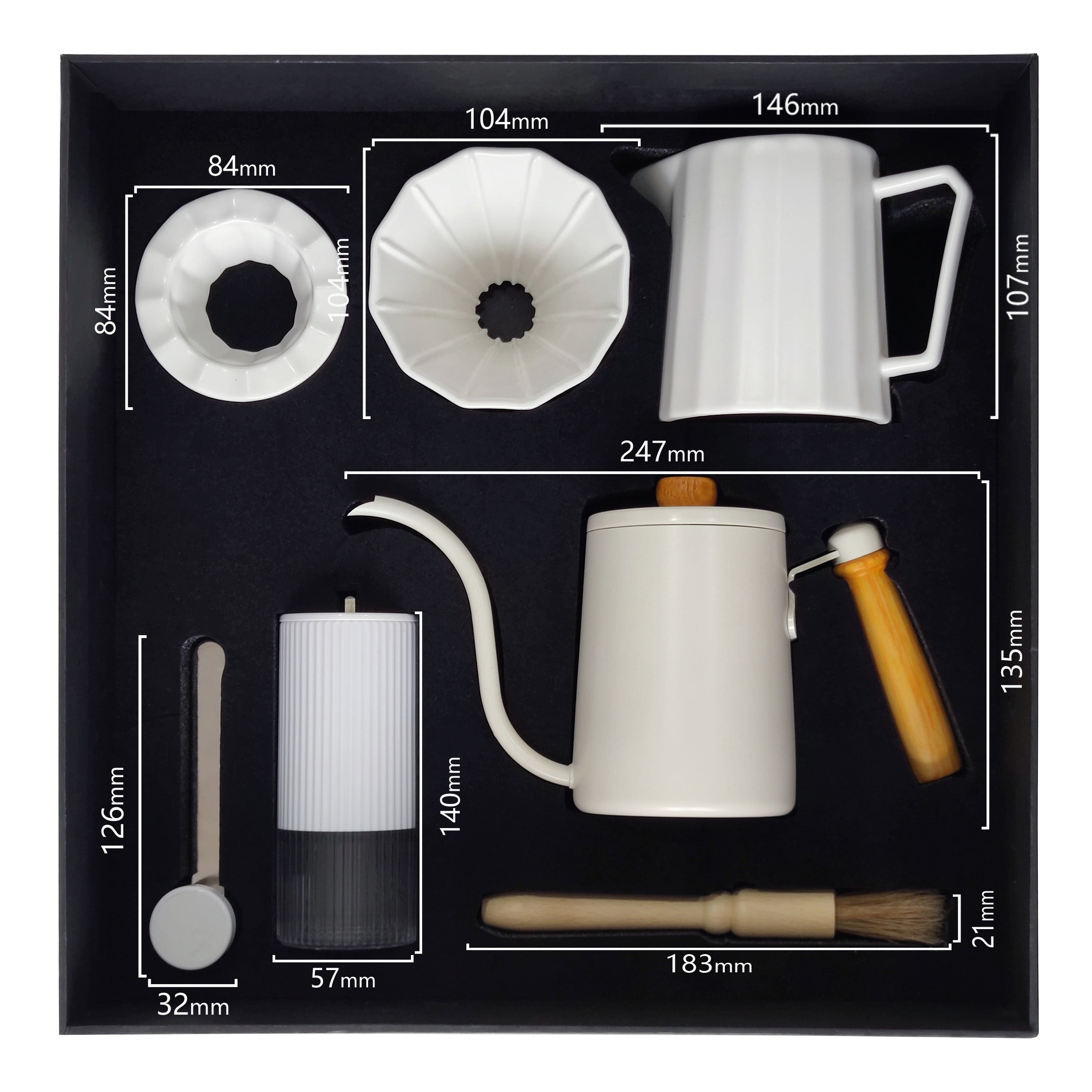 Coffee brewing kit