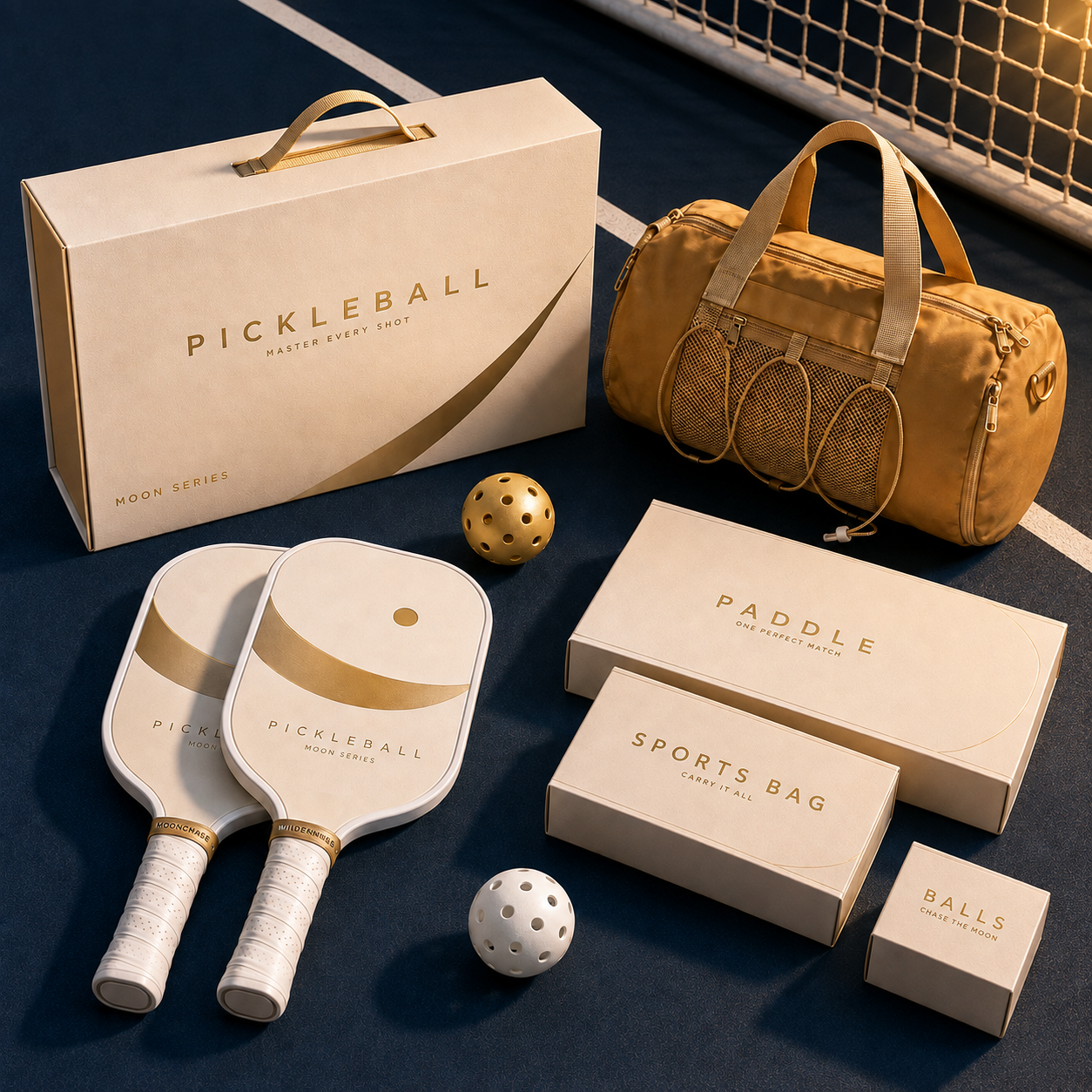 Mid-Autumn Festival Pickleball Paddle Gift Set | 中秋匹克球拍禮盒套裝 企業訂製禮品 商務送禮 中秋送禮