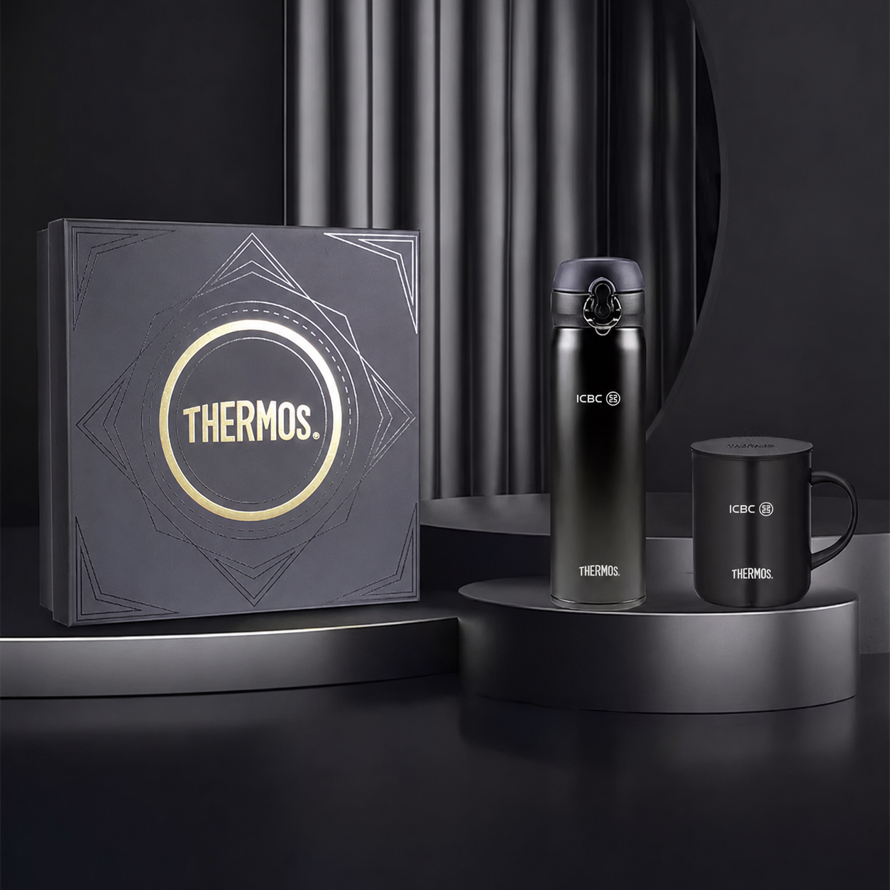 Thermos Co-branded Gift Box Set | 日本膳魔師聯名商務禮盒 客製商務辦公禮品套裝