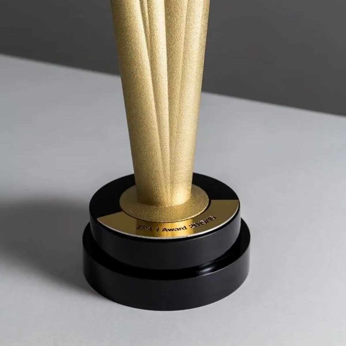 (全定製)電鍍金屬獎座 企業頒獎定制 金屬商務禮品