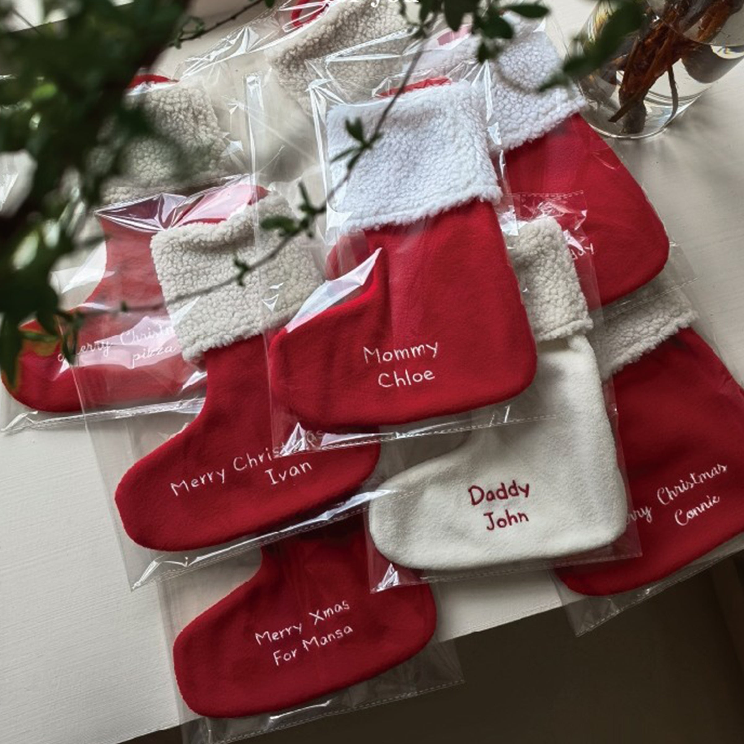 Christmas Tree Decoration | 客製節日聖誕禮物定製襪 聖誕樹掛件企業禮品