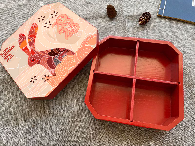 Customized New Year Storage Box | 企業定製新年禮品 新年糖果瓜子收納盒