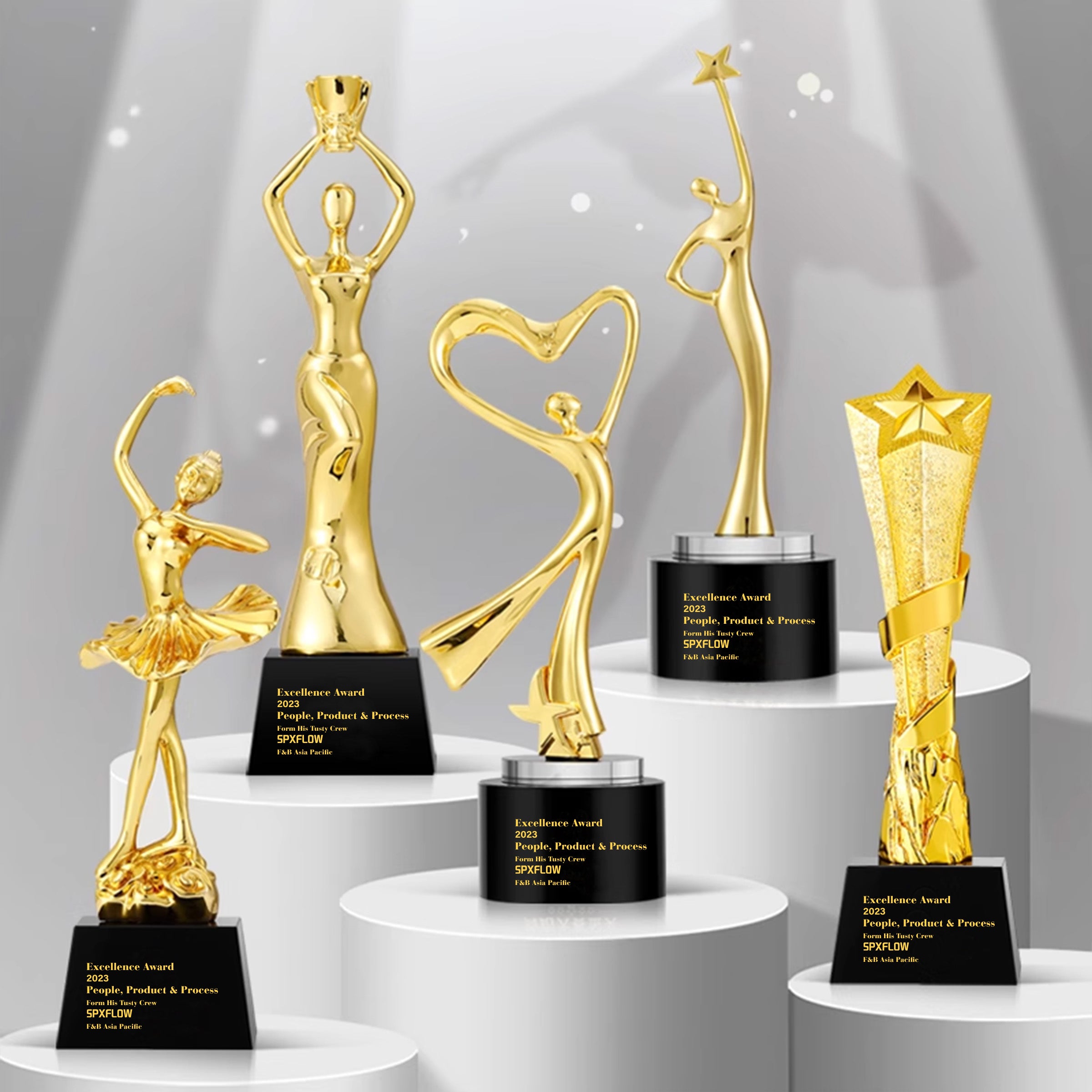 Primary School Children's Metal Trophy | 客製兒童獎座 學校才藝頒獎典禮金屬獎座