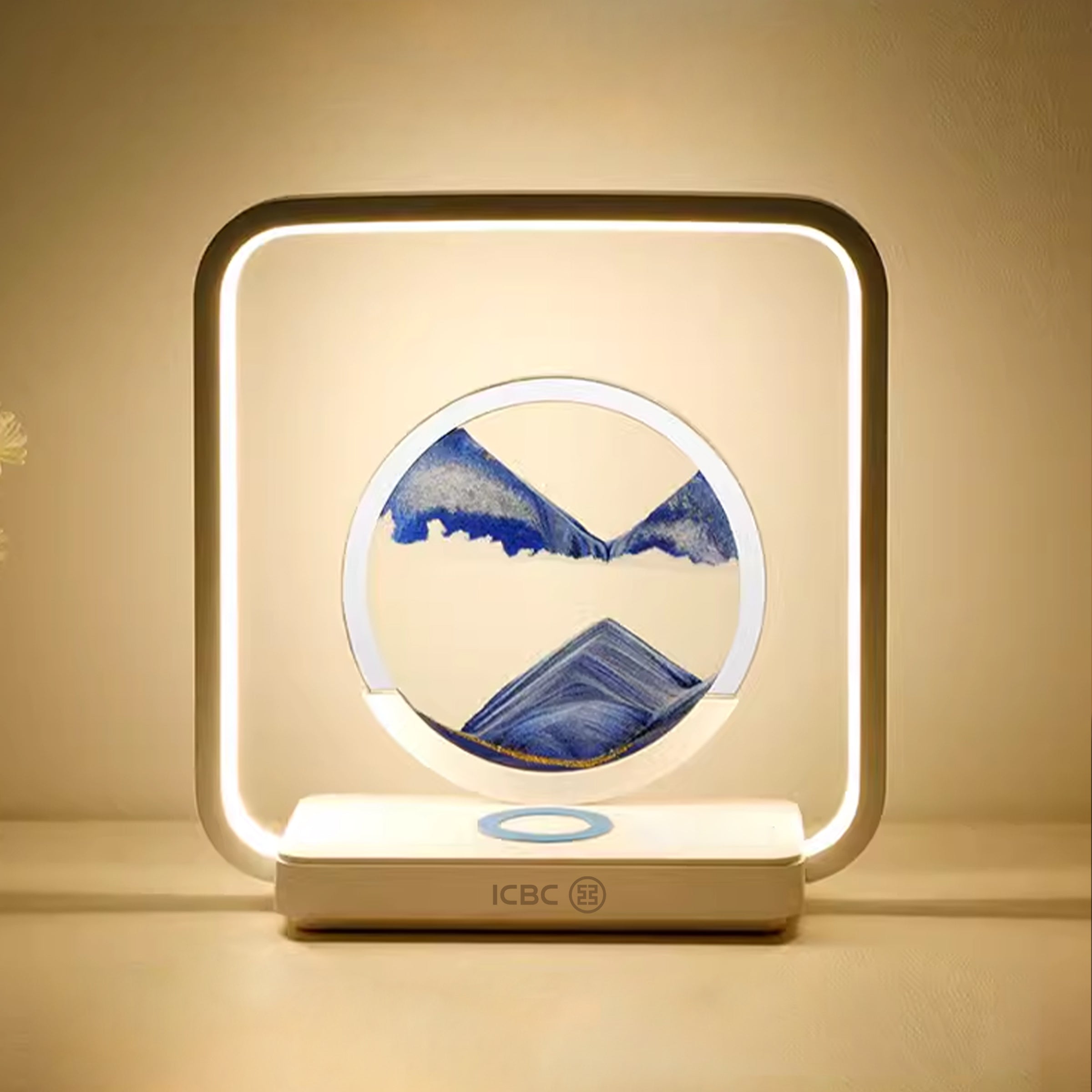 Suspended Night Light Wireless Charging | 手機無線充電床頭氛圍夜燈 沙畫夜燈