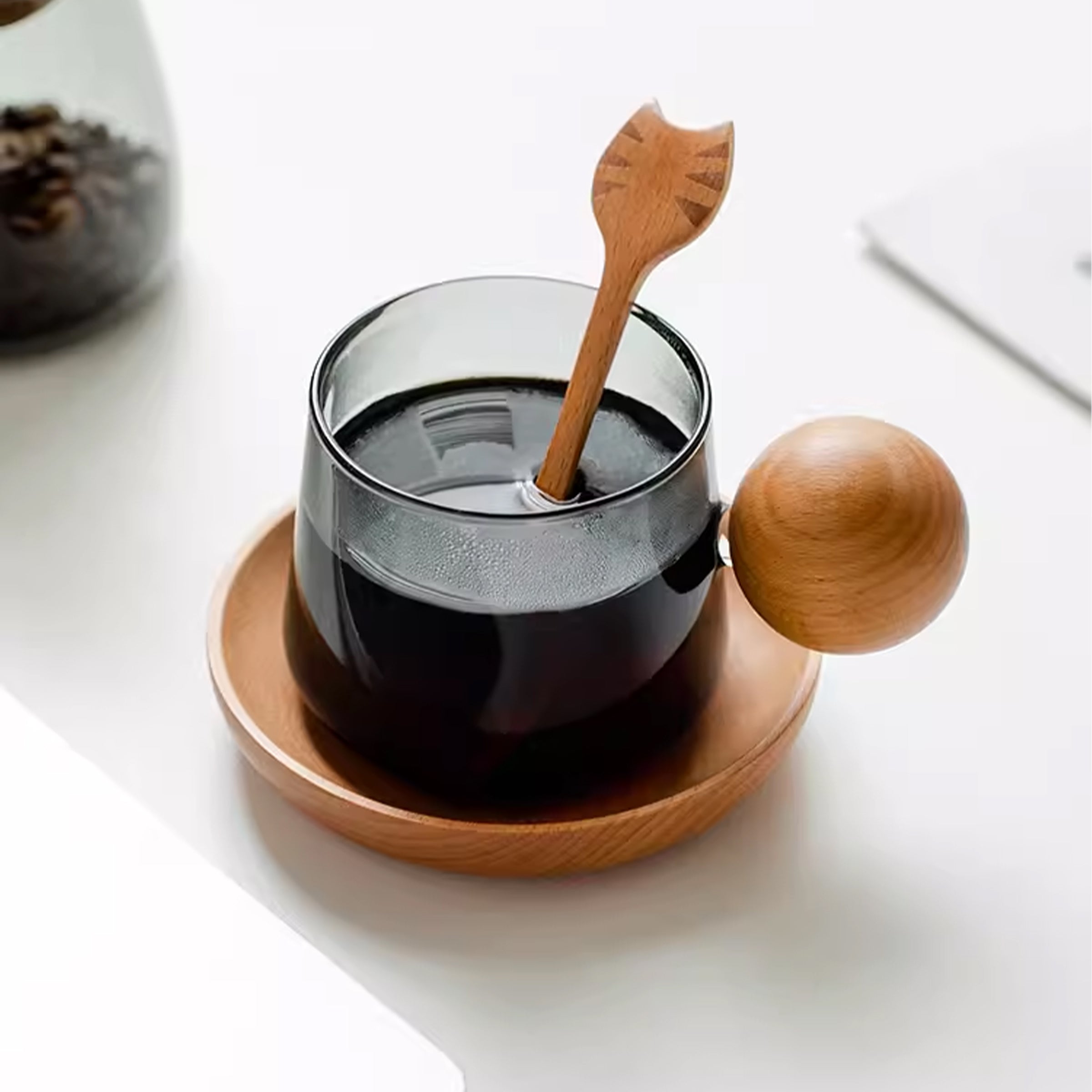 【水樽杯子】高檔精緻玻璃對杯 生日禮物情侶禮物杯碟套裝