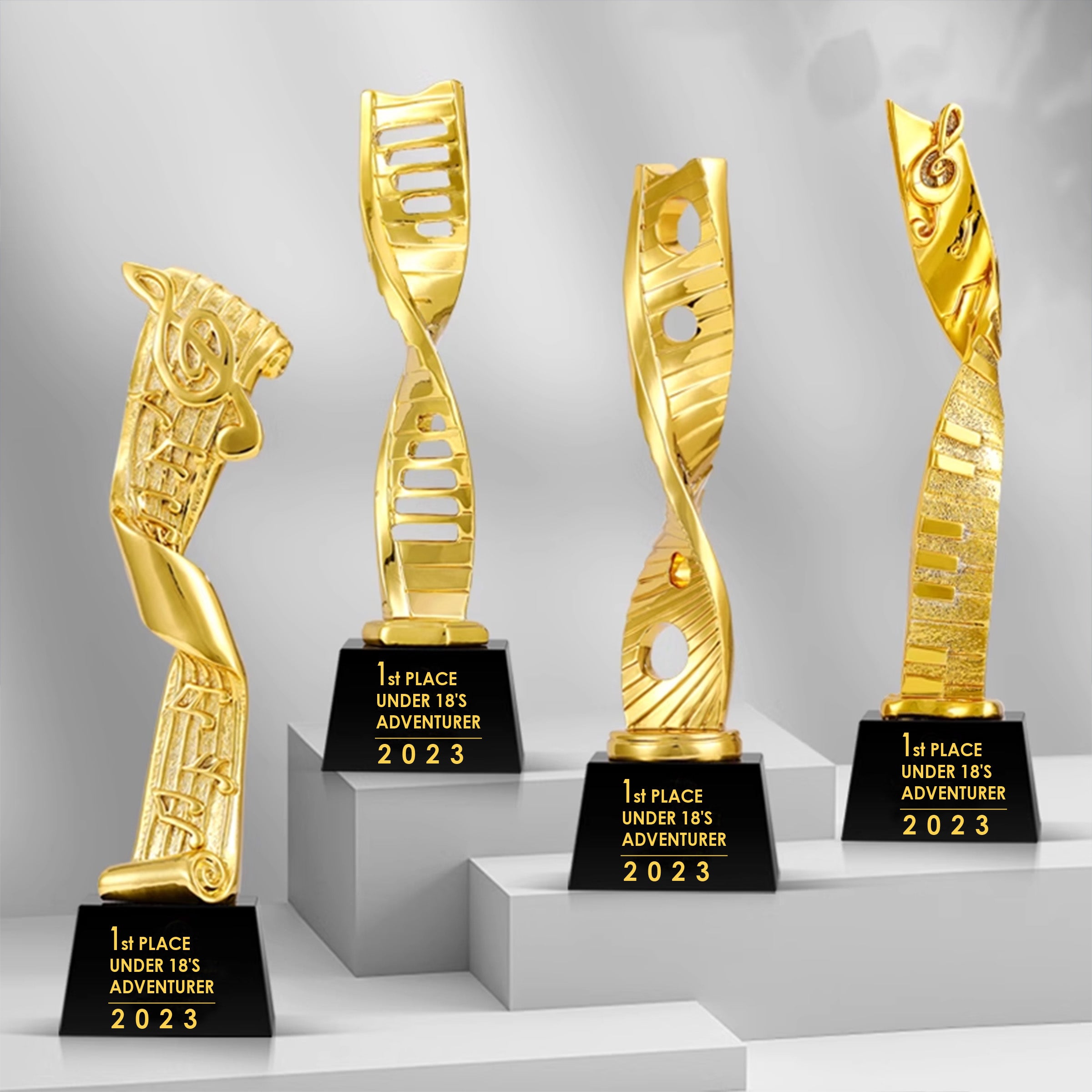 Primary School Children's Metal Trophy | 學校才藝比賽頒獎獎座 藝術類榮耀獎座