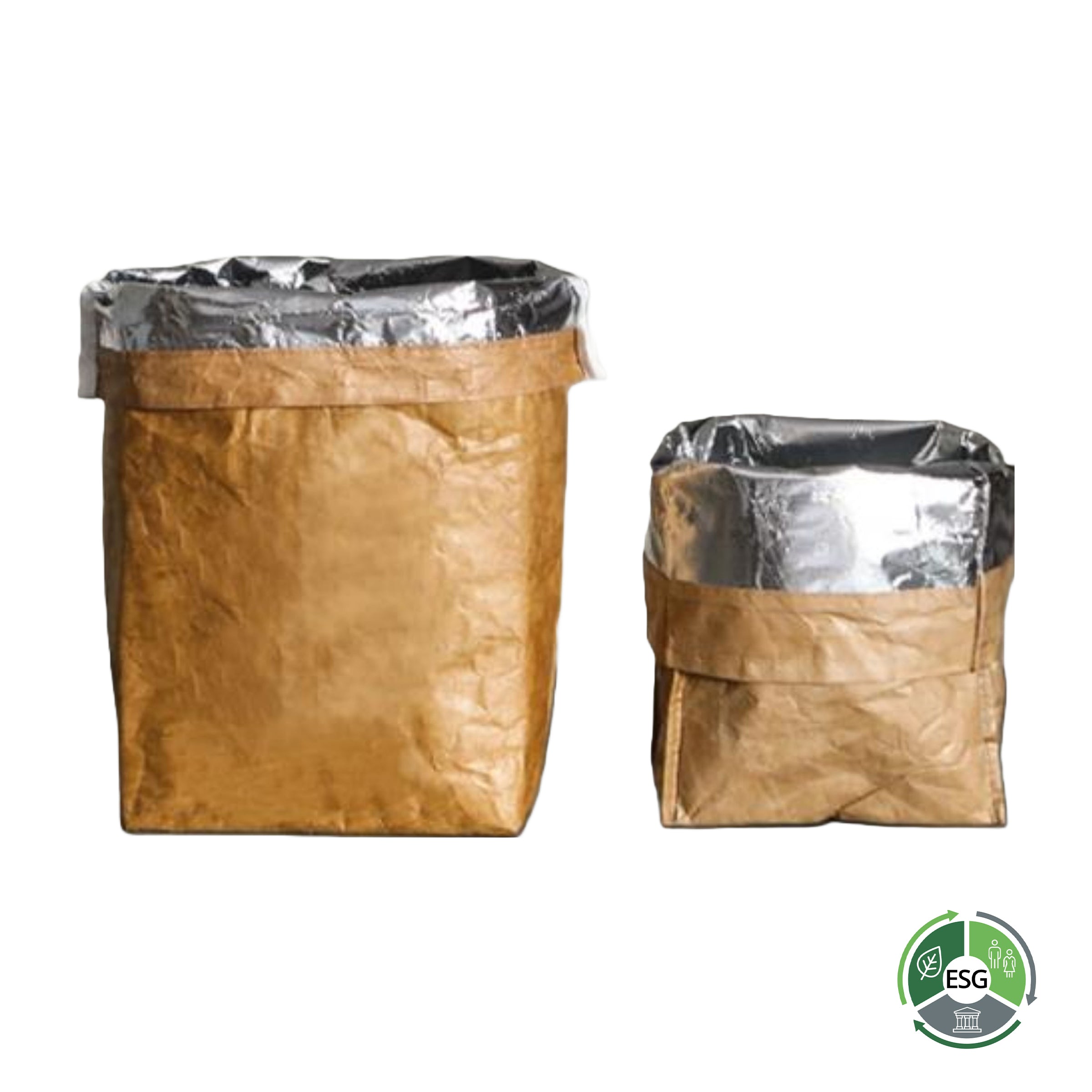 Tyvek Paper Aluminum Foil Insulated Lunch Box Bag | 防水環保杜邦紙收納袋鋁箔保溫飯盒BG17-21