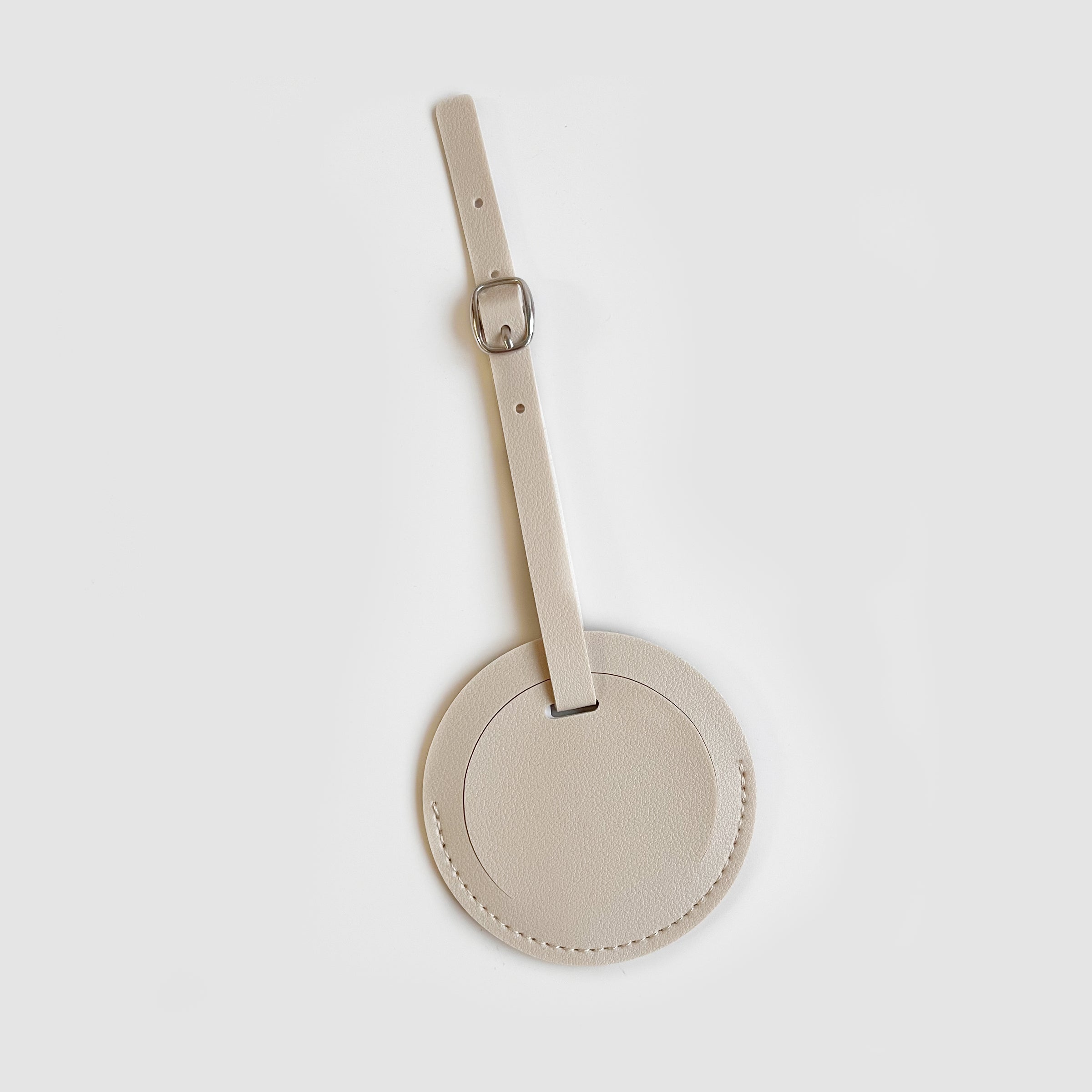 Check-in Luggage Tag | 企業禮品 客製皮質圓形登機行李牌