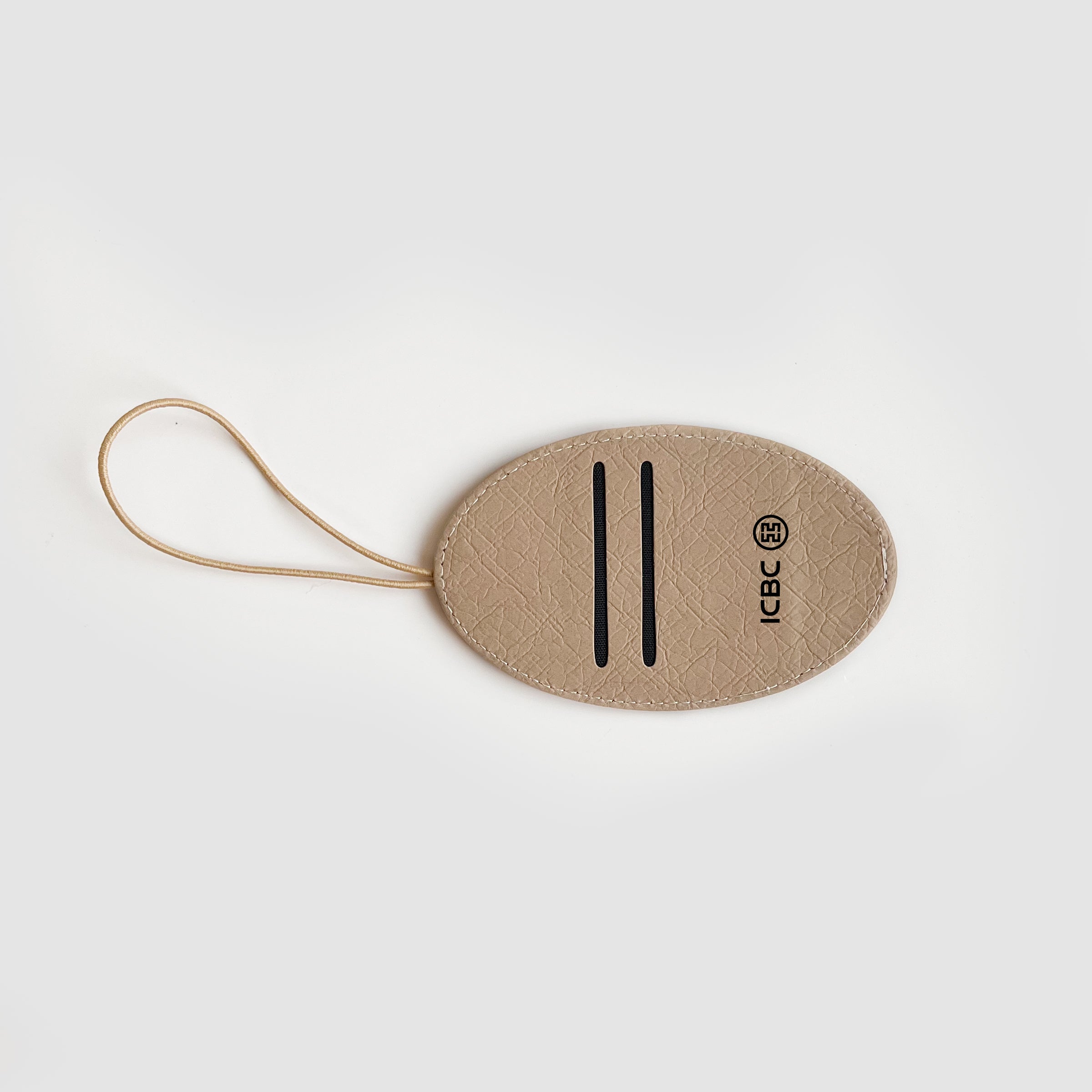 Check-in Luggage Tag | 企業禮品 PU皮革圓形鬆緊多用途便攜行李登機牌