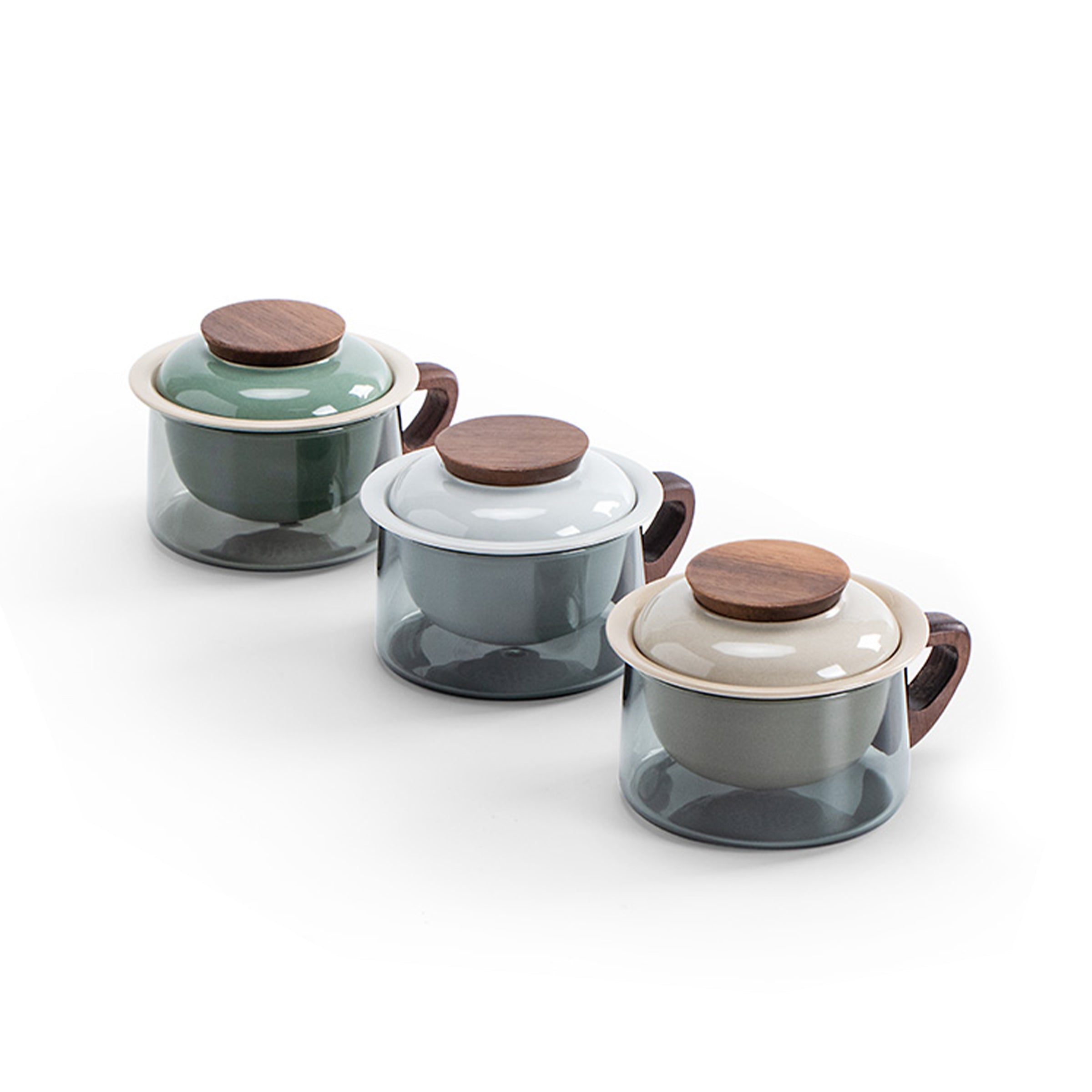 Portable Cup And Pot Set | 玻璃壺 家用咖啡杯茶壺套裝 客製收納套裝