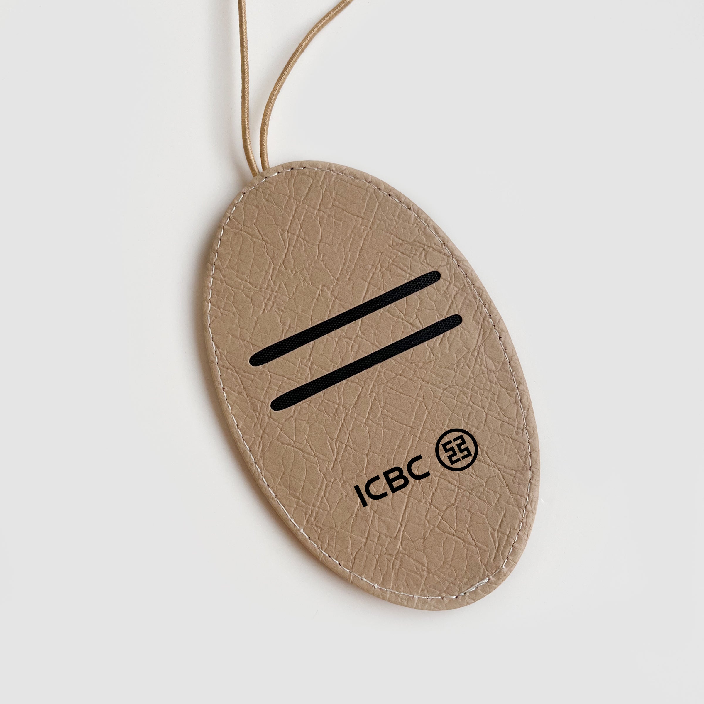 Check-in Luggage Tag | 企業禮品 PU皮革圓形鬆緊多用途便攜行李登機牌