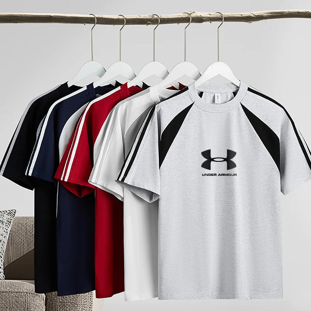 Raglan color block crew neck short sleeve T-shirt bulk custom| 插肩拼色圓領短袖T恤衫 大量訂製 BG08-17
