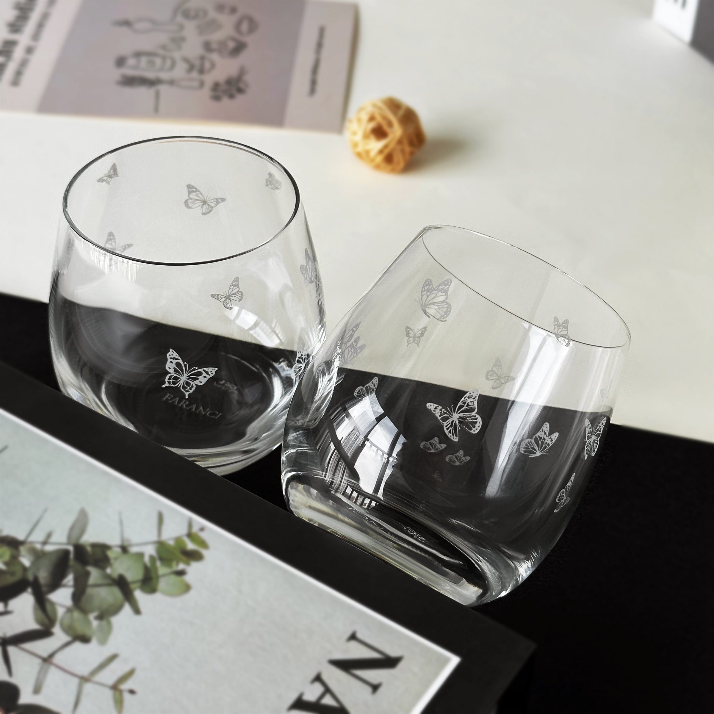 Butterfly Glassware Set
