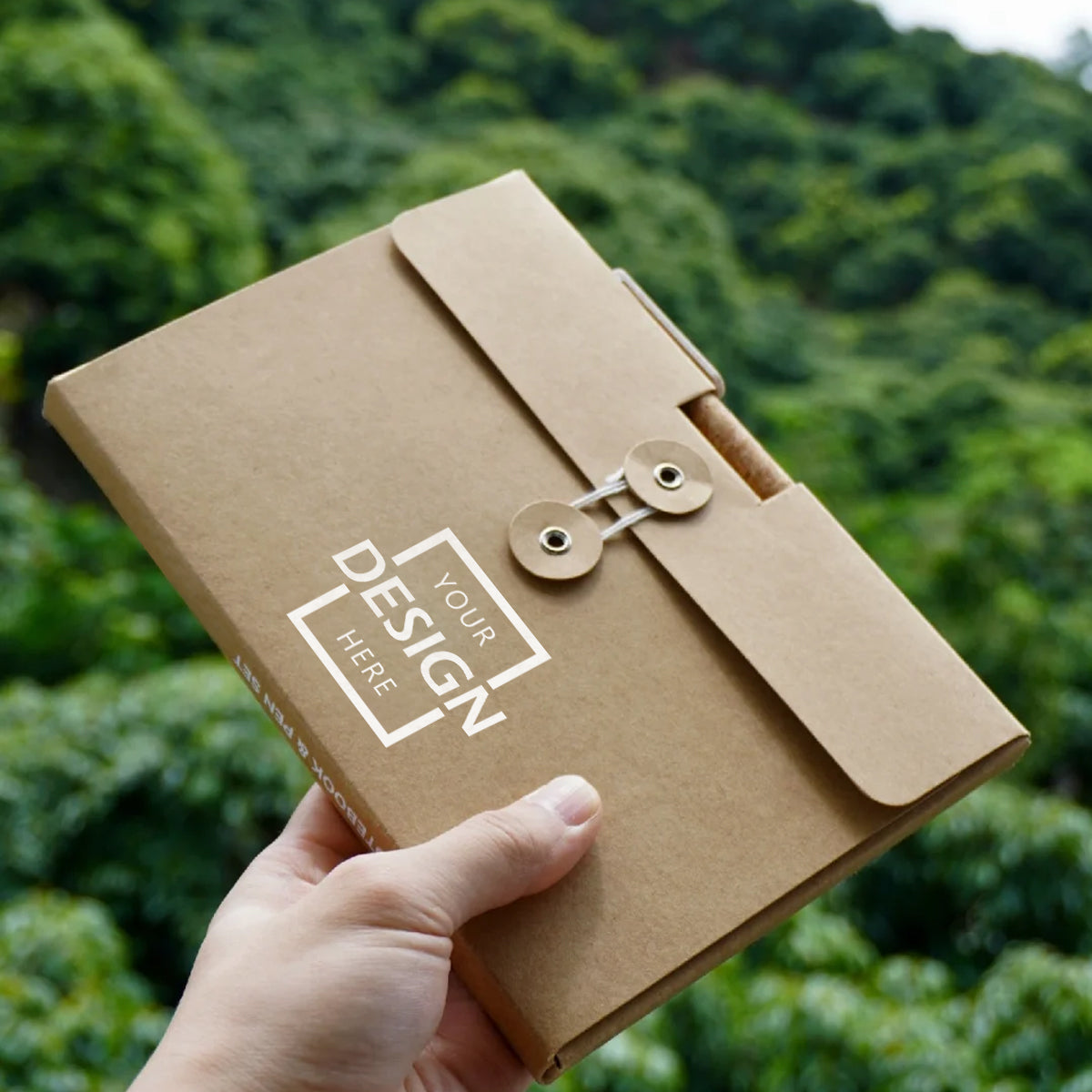 【定製】簡約風軟木筆記本套裝 輕便攜帶 創意文具