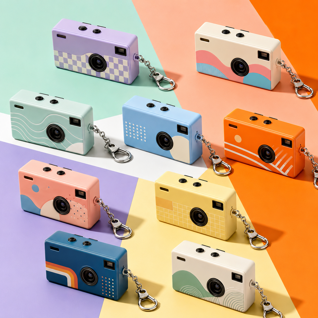Customizable Mini Camera | 訂製迷你拇指相機 鑰匙扣 企業品牌伴手禮 學生禮物 創意禮物