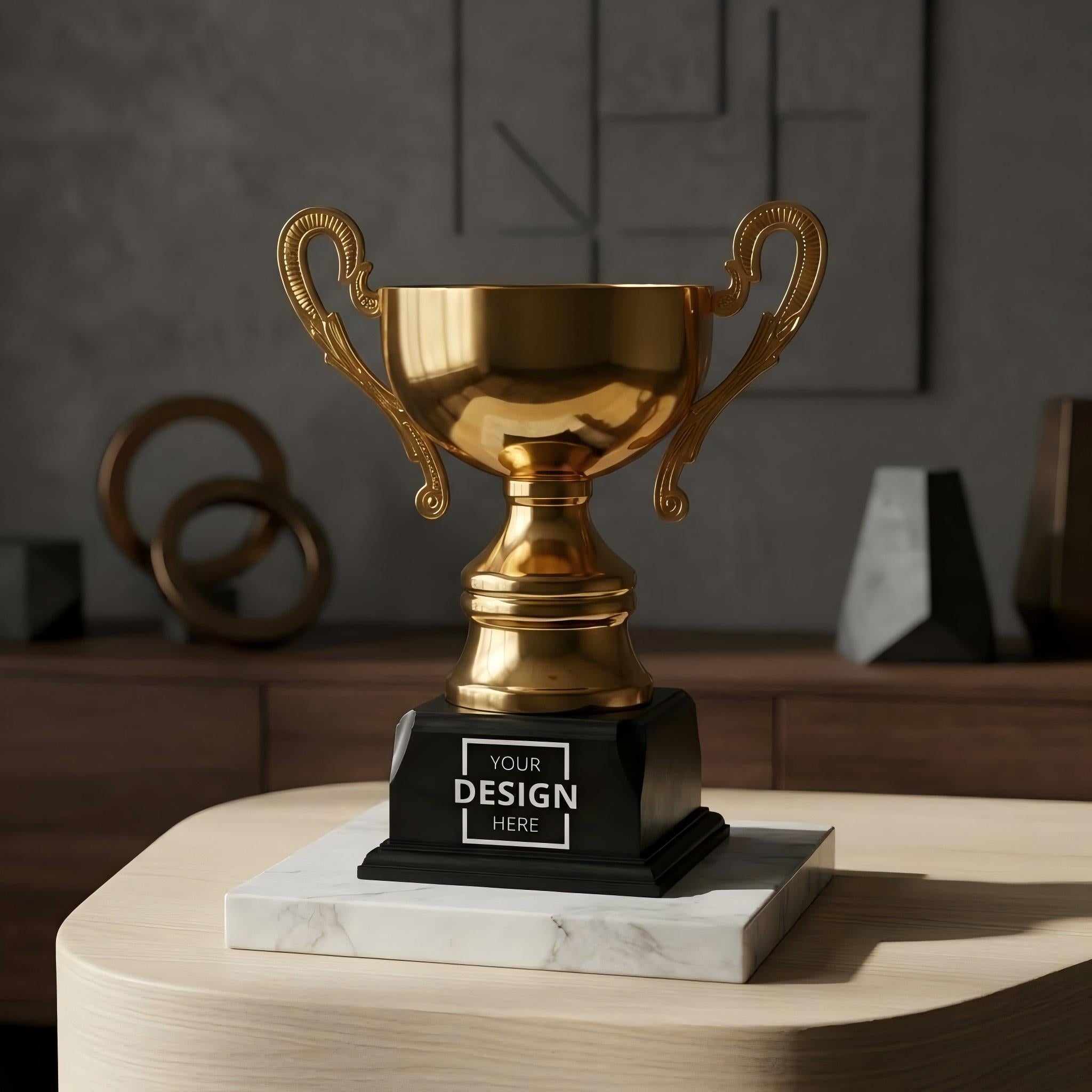 High Quality Customized Luxury Metal Trophy | 客製化奢華金屬獎盃 企業團隊個性化訂製 3種規格可選
