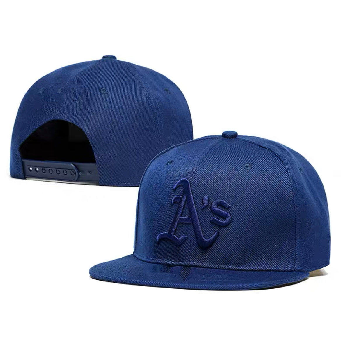 Custom Royal Royal-Red Stitched Adjustable Snapback Hat