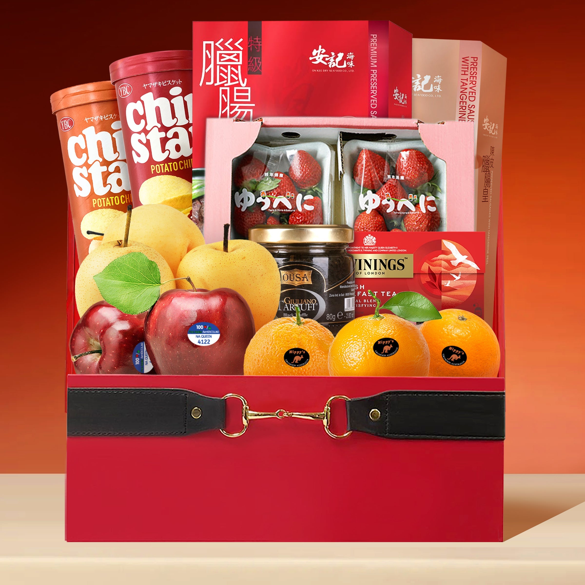 2026新年食品水果禮籃 過年送禮 春節祝福拜年 客戶親戚朋友送禮 New Year Food & Fruit Hamper