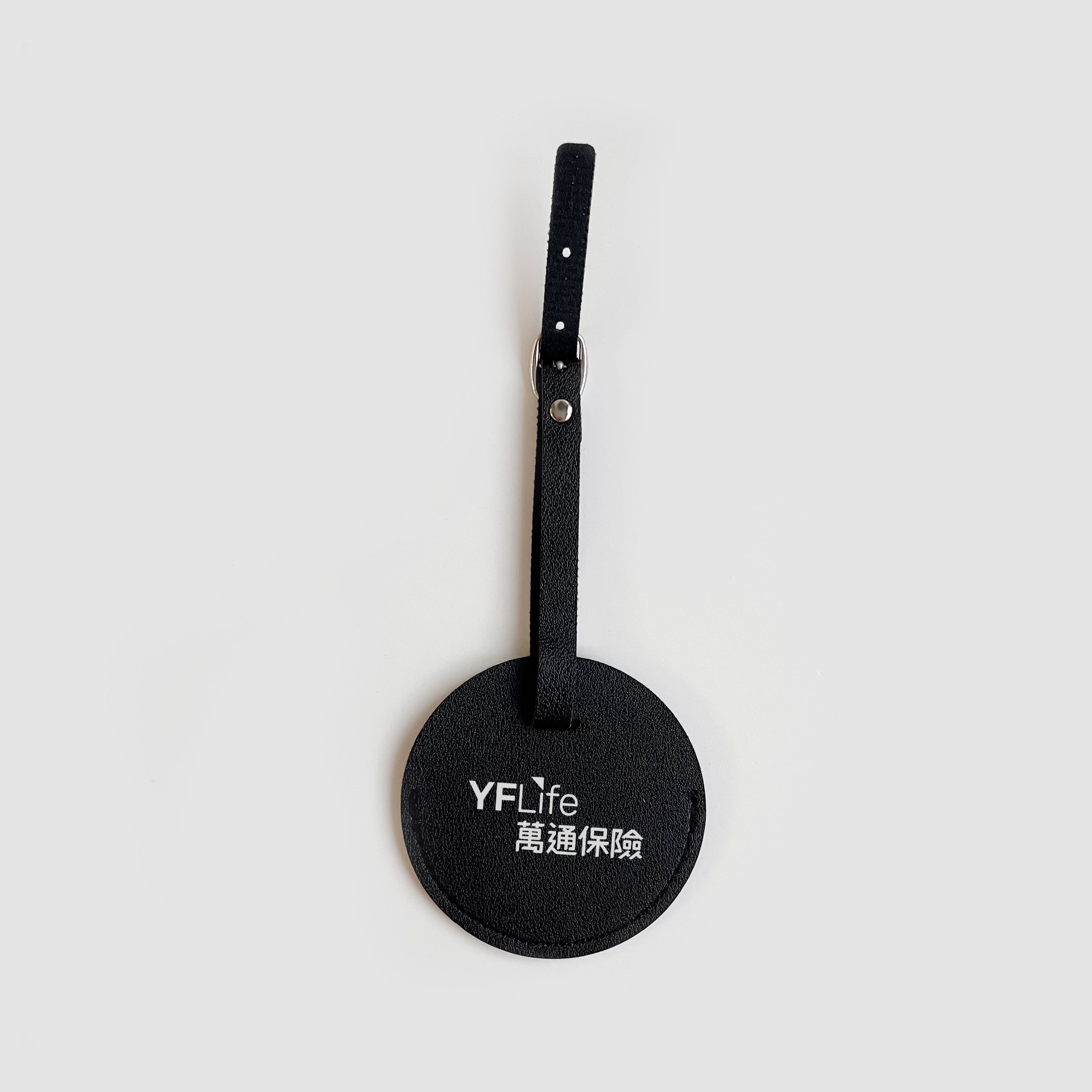 Check-in Luggage Tag | 企業禮品 客製皮質圓形登機行李牌