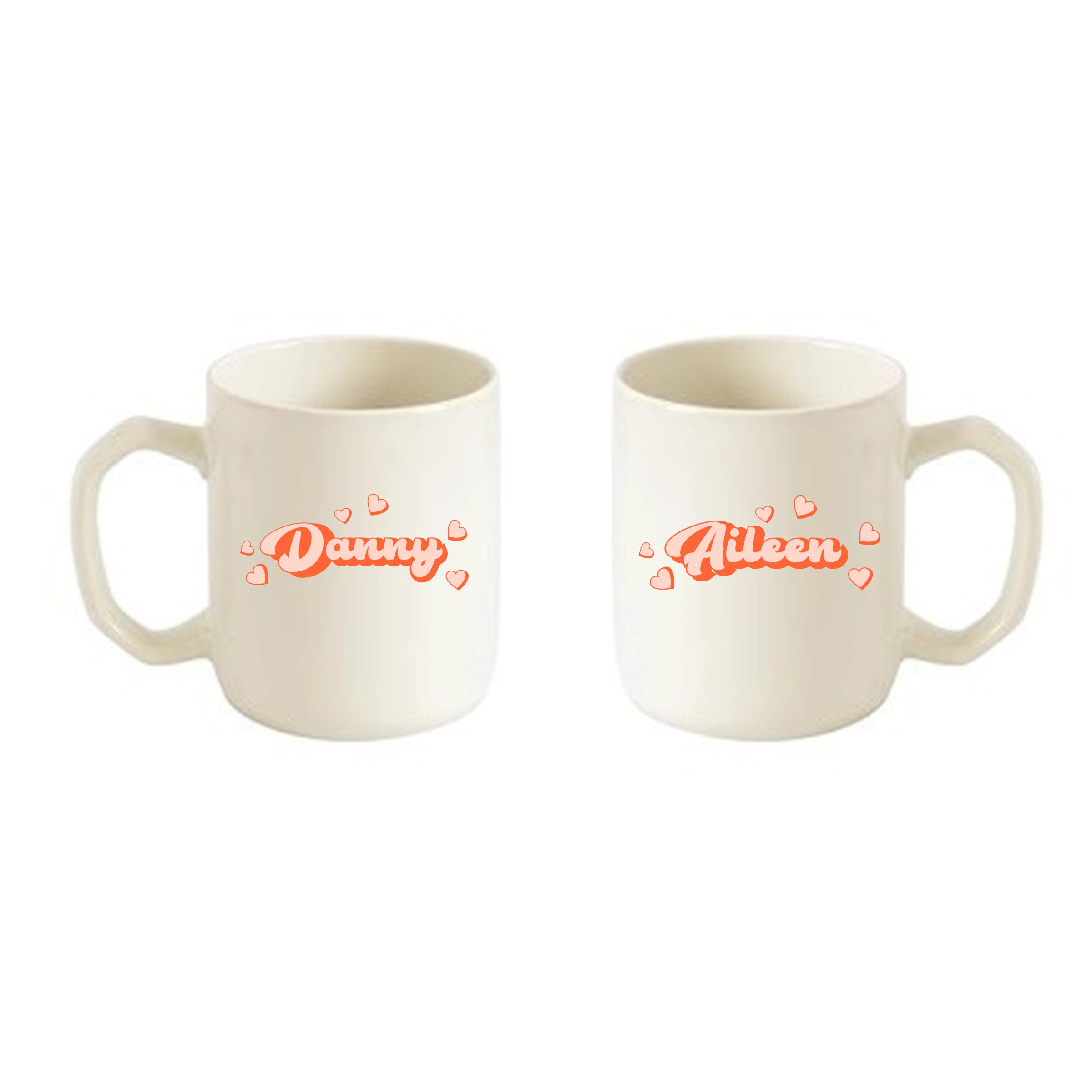 Customized Couple Mug | 情人節禮物 客製情侶logo 創意馬克杯