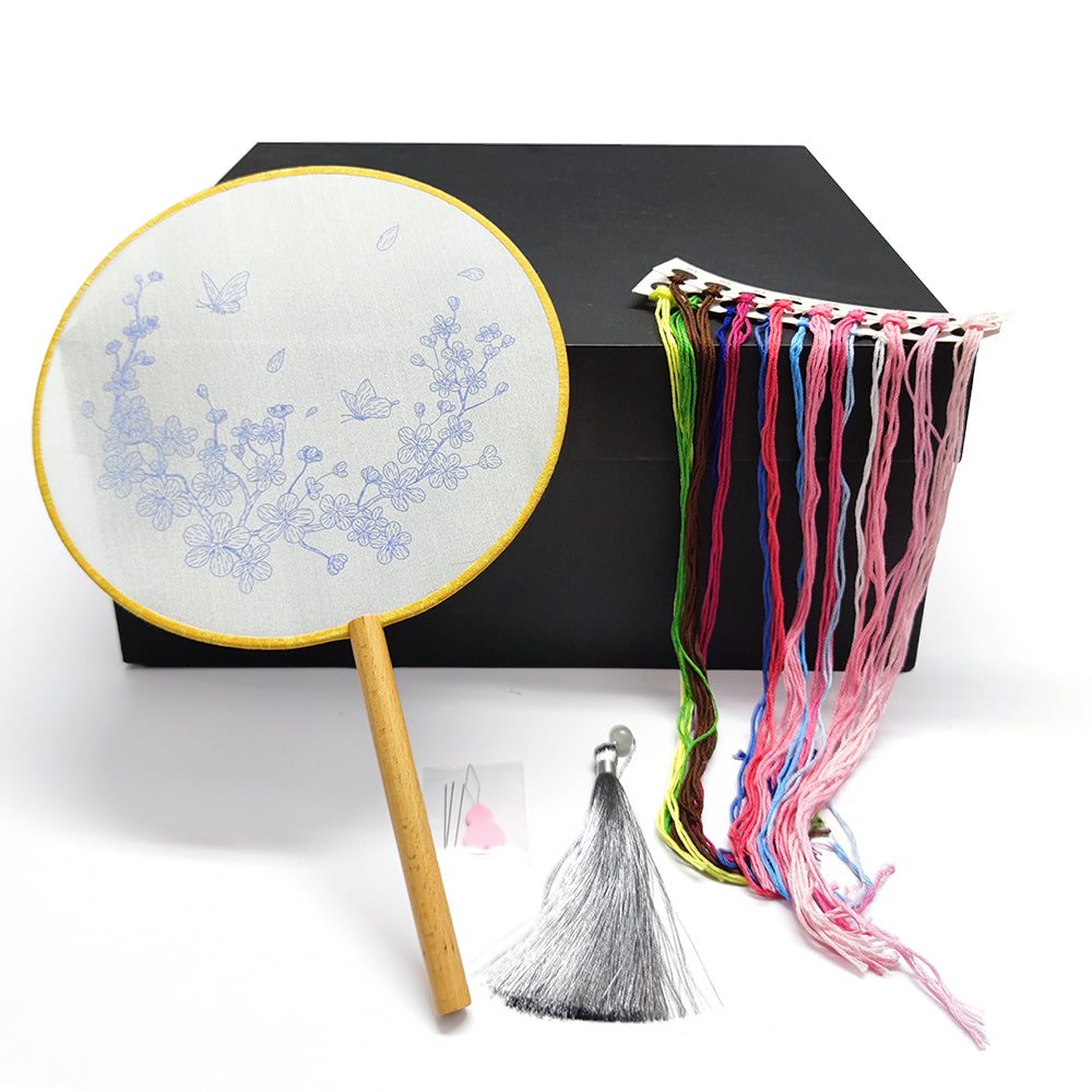 Handmade embroidery gift set