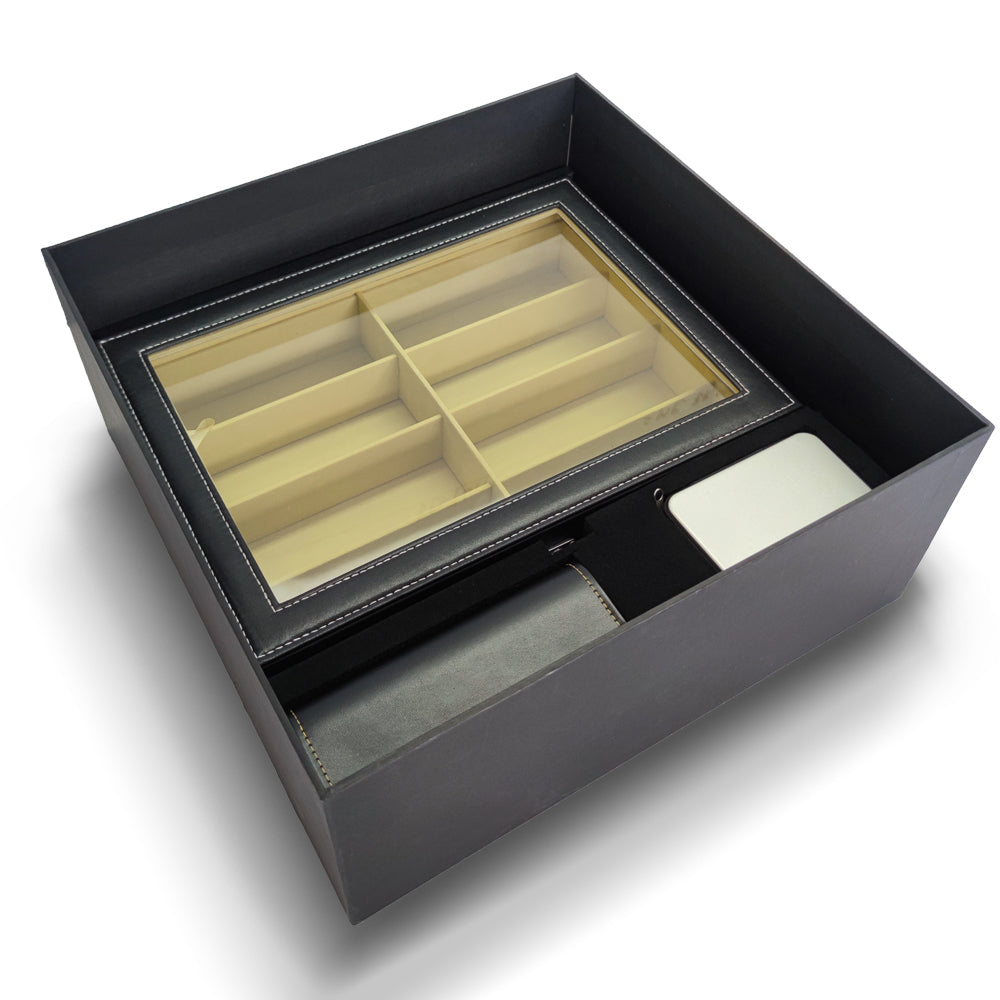 Premium Eyeglass Storage Case Set
