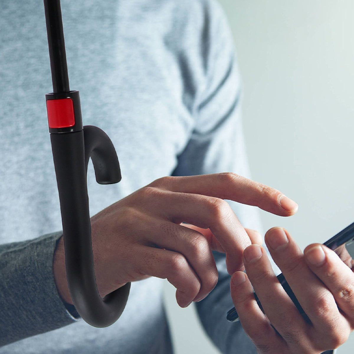 【定製】反向開合雙層長柄雨傘 大傘面防曬防雨 男女通用