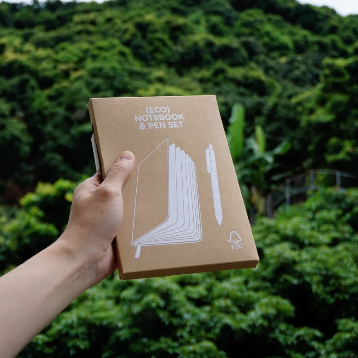 【定製】簡約風軟木筆記本套裝 輕便攜帶 創意文具