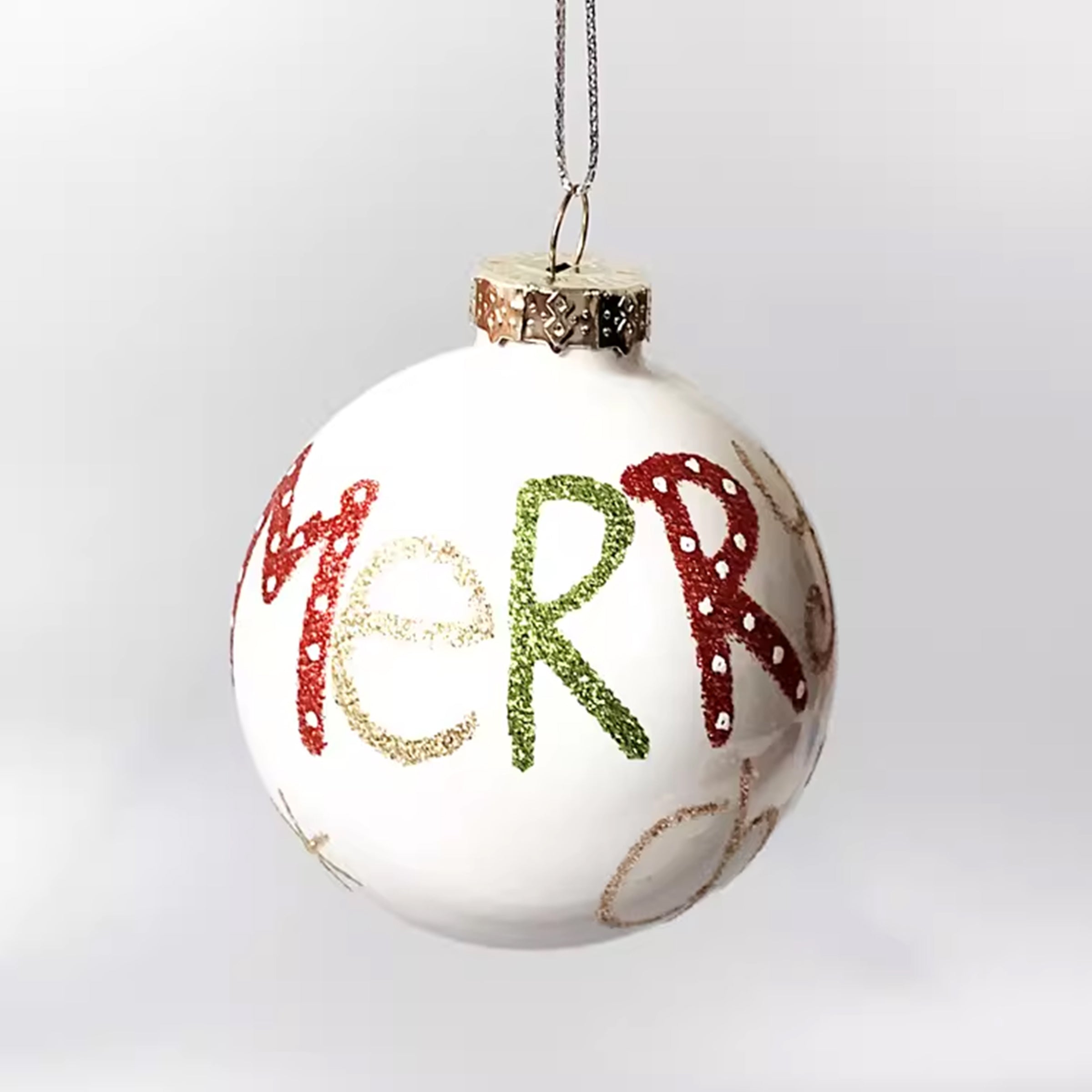 Christmas Tree Decoration | 客製企業聖誕樹裝飾球 訂製logo閃片聖誕球