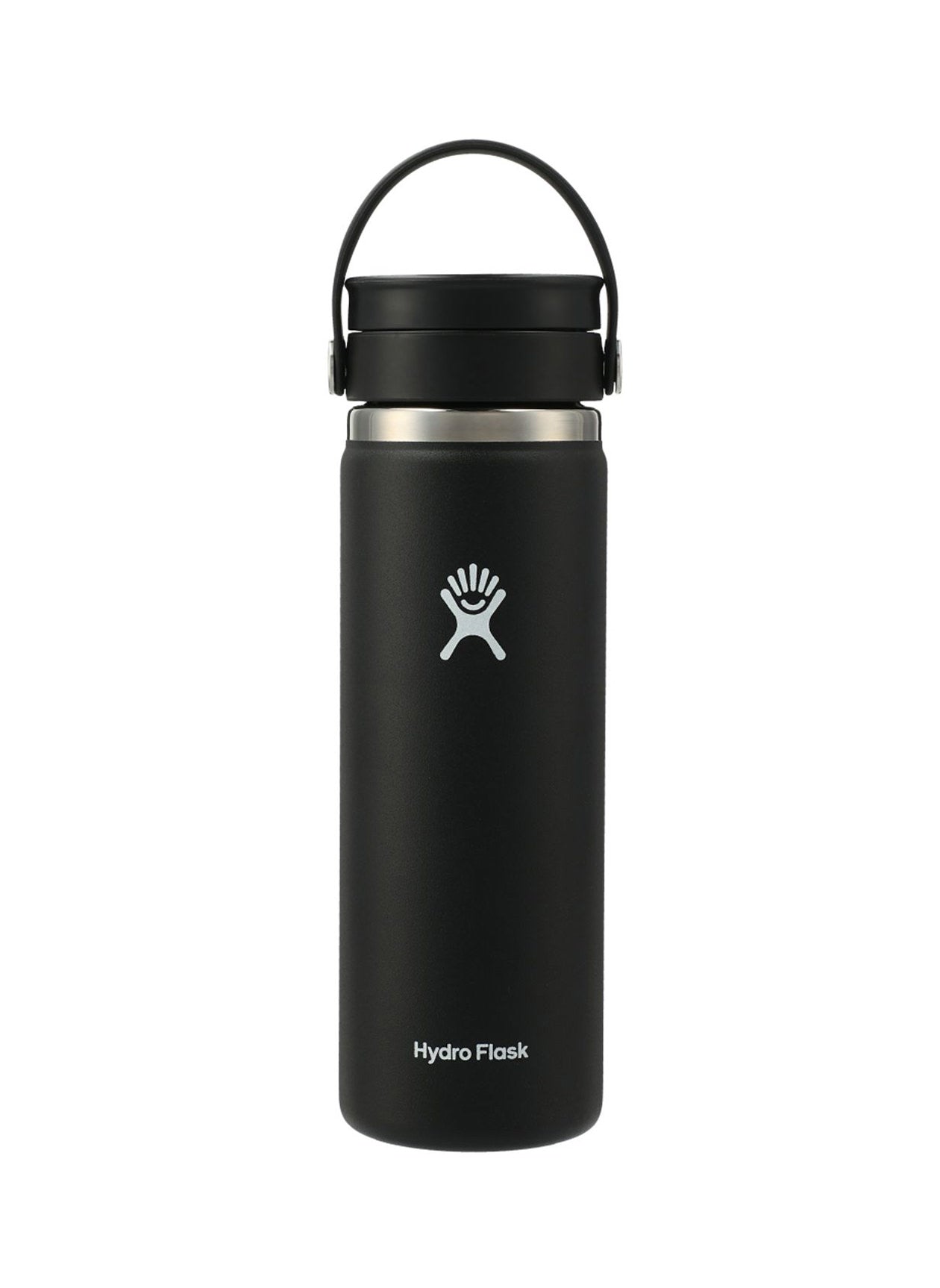 Hydro Flask Black Wide Mouth With Flex Sip Lid 20oz | Hydro Flask 寬口帶吸飲蓋 20 盎司
