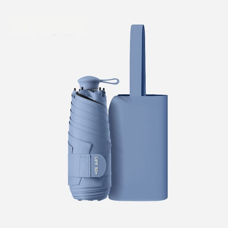 Customized Portable Umbrella for Sun and Rain Capsule Mini Sunshade Umbrella | 可訂製便携迷你膠囊晴雨傘