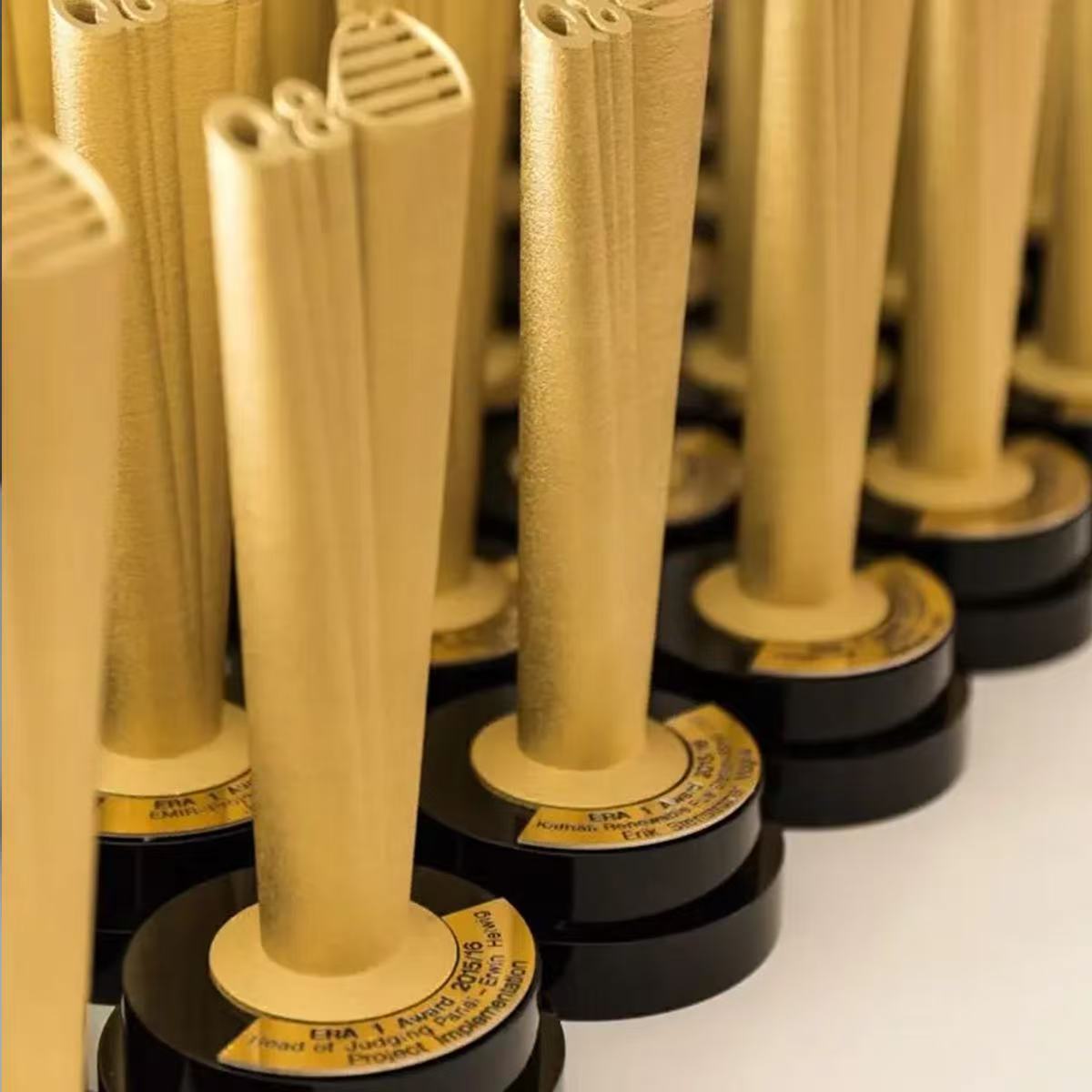 (全定製)電鍍金屬獎座 企業頒獎定制 金屬商務禮品