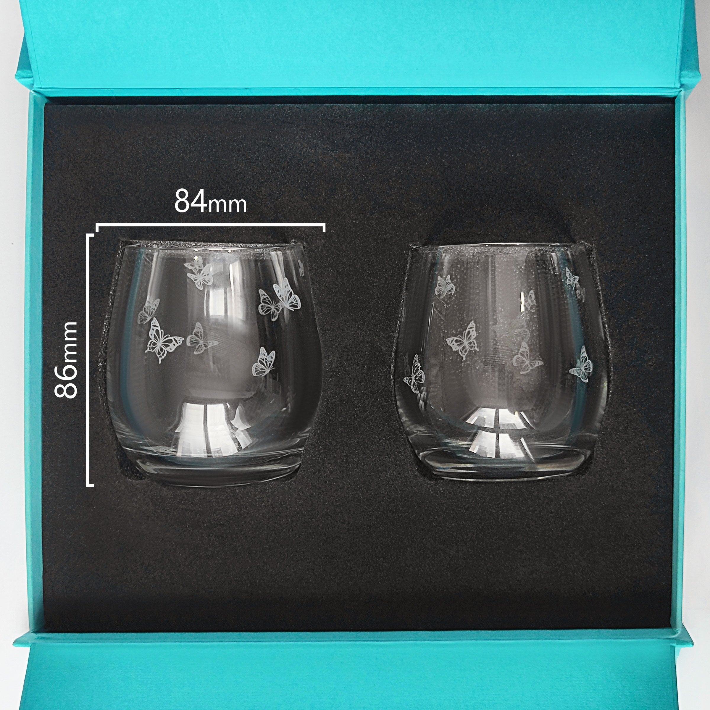 Butterfly Glassware Set
