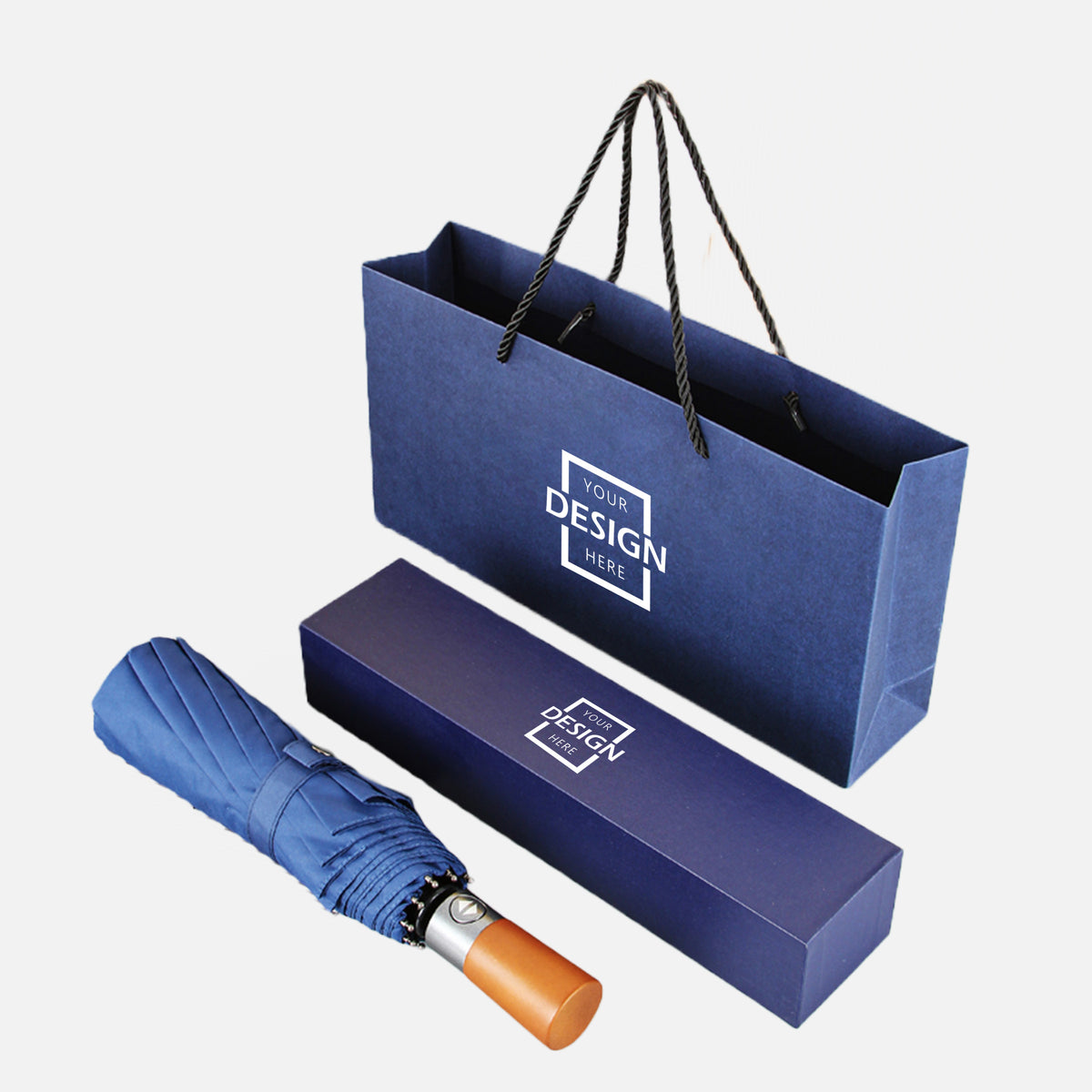 Custom Umbrella Gift Box | 創意展會禮品定制自動雨傘禮盒