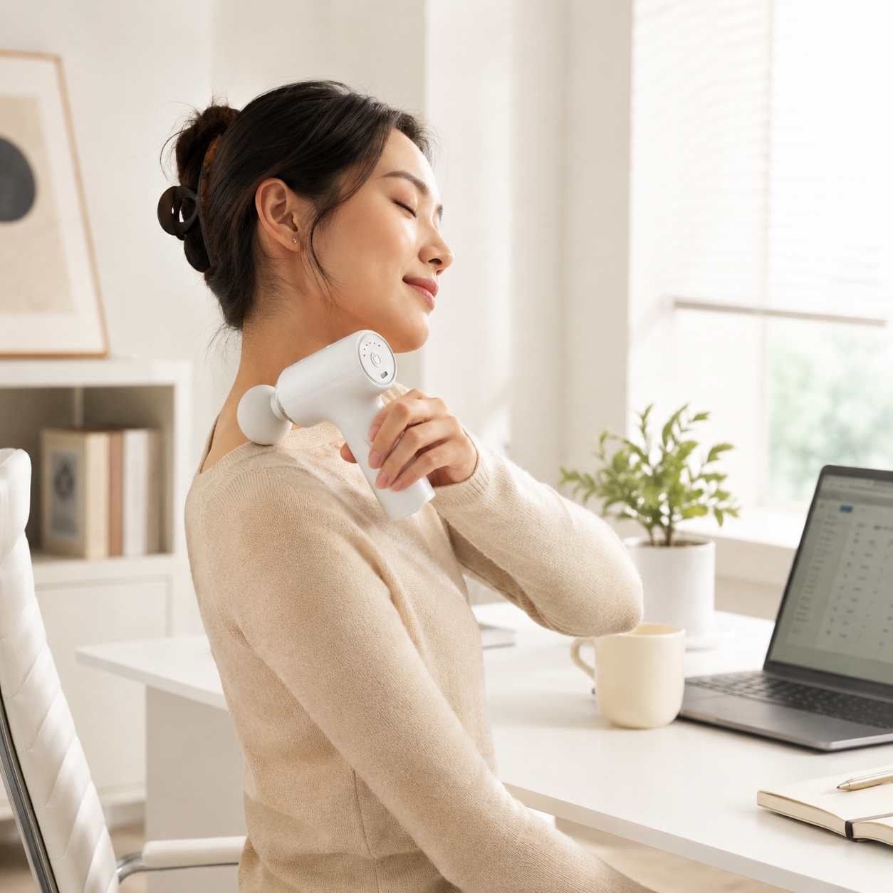 Customizable Mini Portable Fascia Massage Gun | 訂製迷你便携筋膜按摩儀 企業員工禮物 治愈禮物