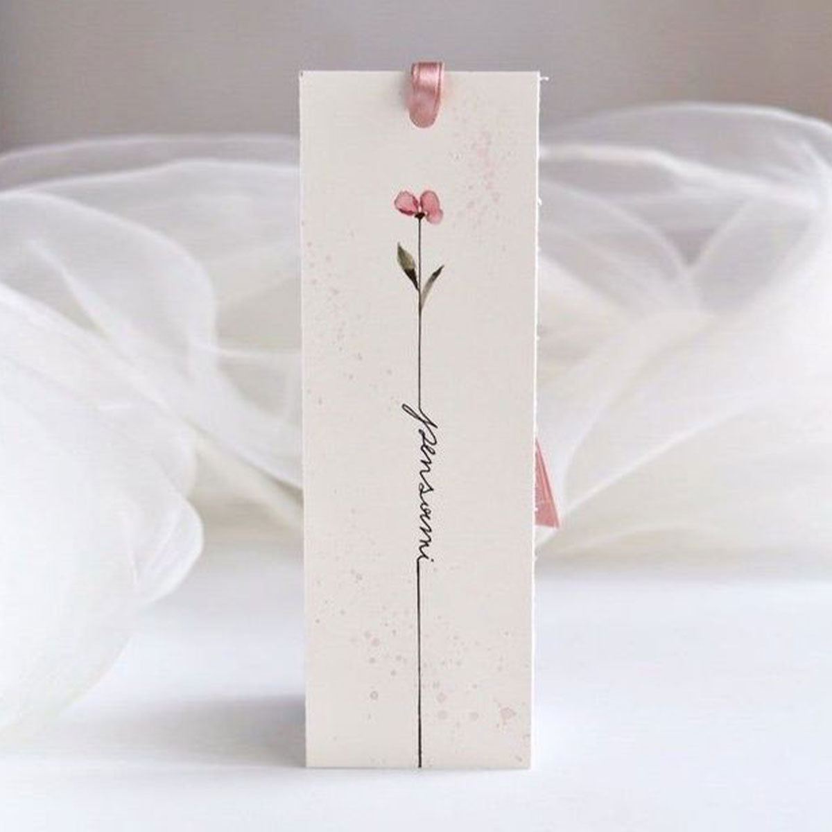 Custom Printed Seed Paper | 種子卡 自訂環保種子紙造型企業產品吊牌 高級紀念禮物