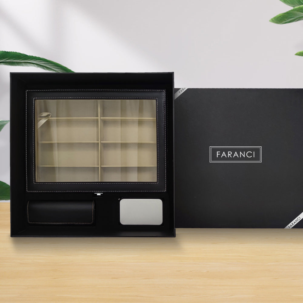 Premium Eyeglass Storage Case Set