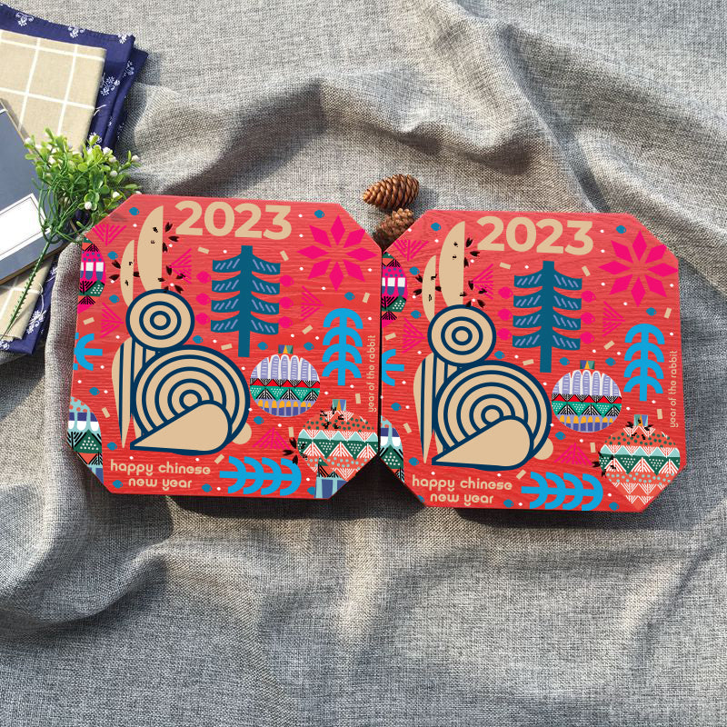 Customized New Year Storage Box | 企業定製新年禮品 客製logo木質全盒訂製