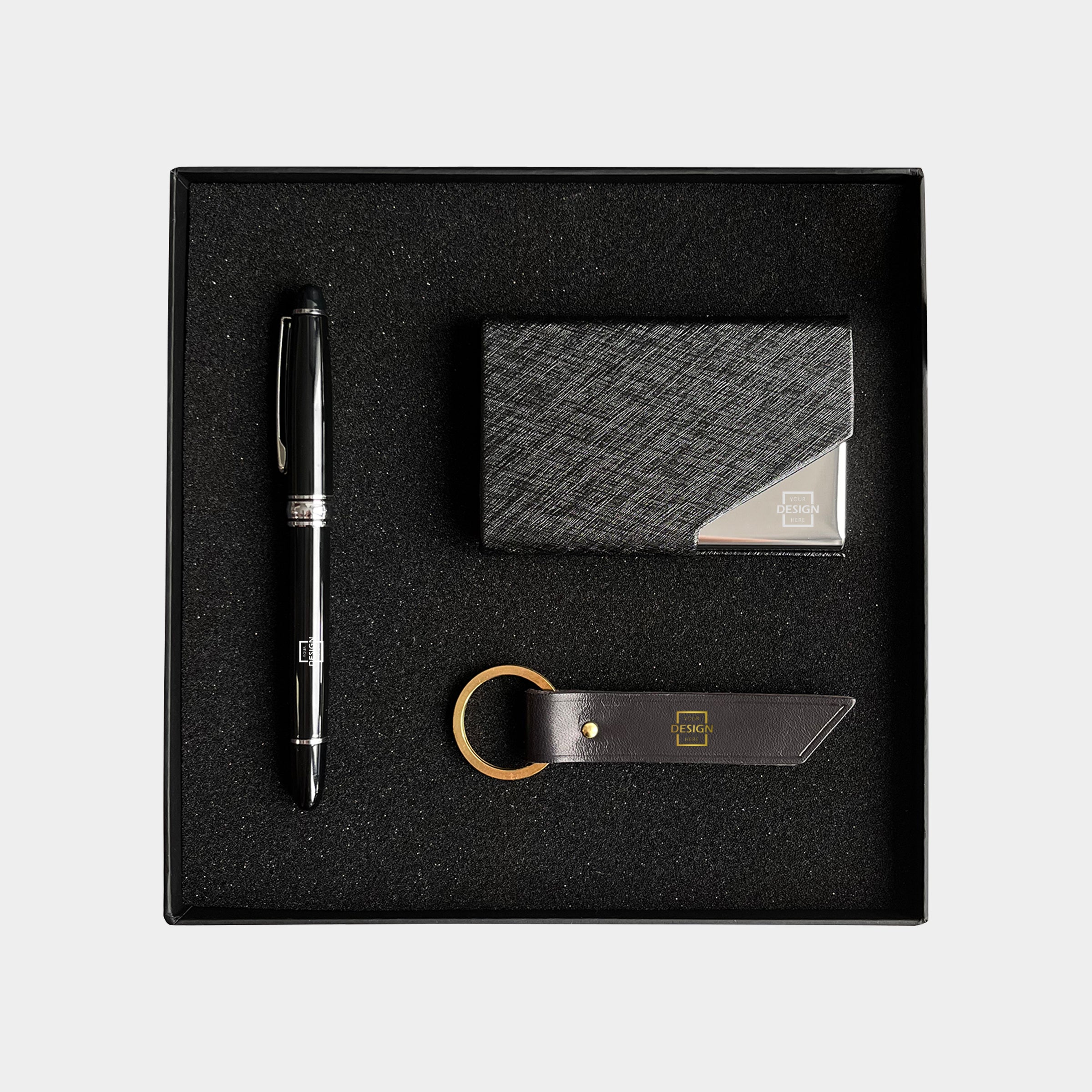Enterprise Business Gift Set | 高檔定製名片盒簽字筆套裝 企業商務禮盒
