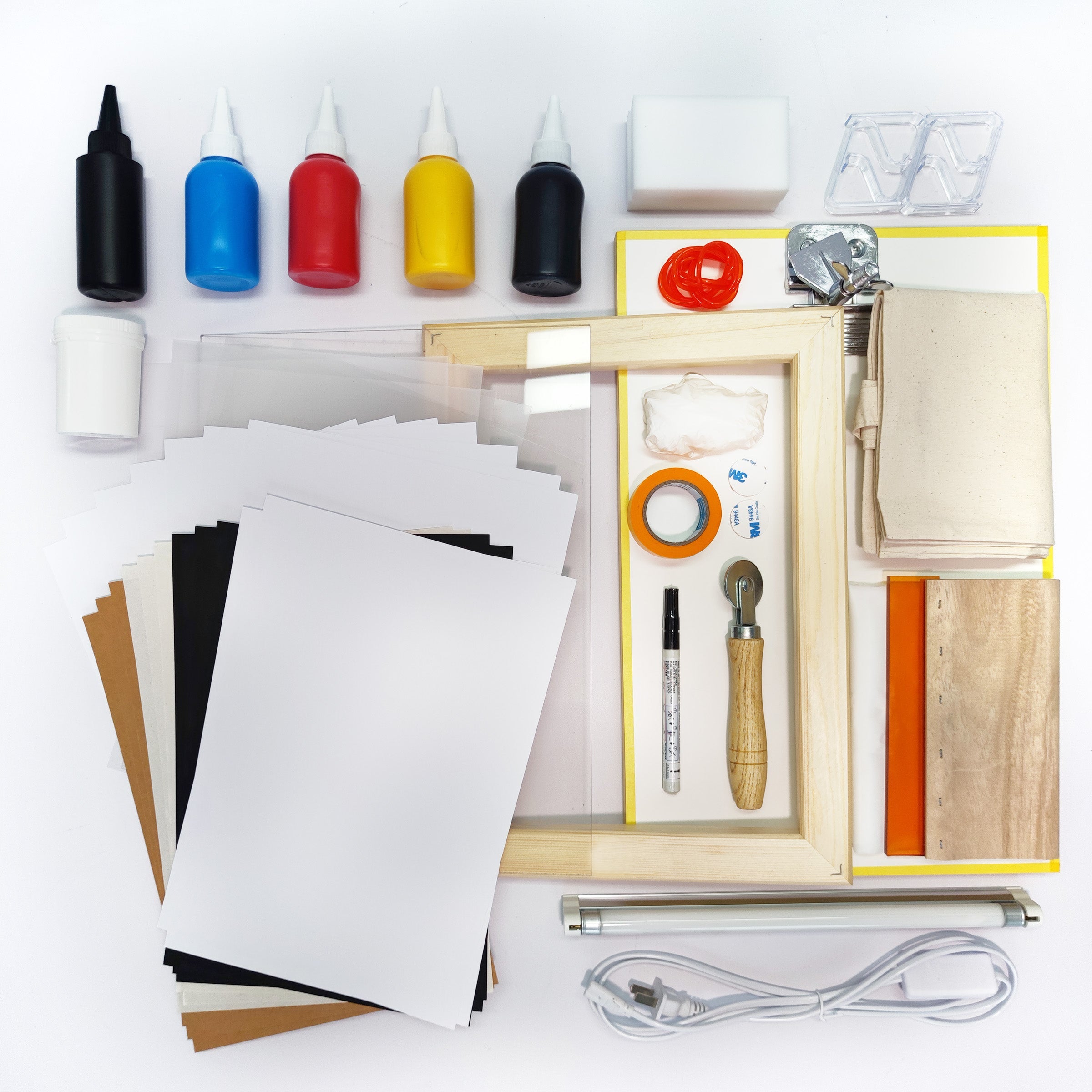 Silk screen printing gift set