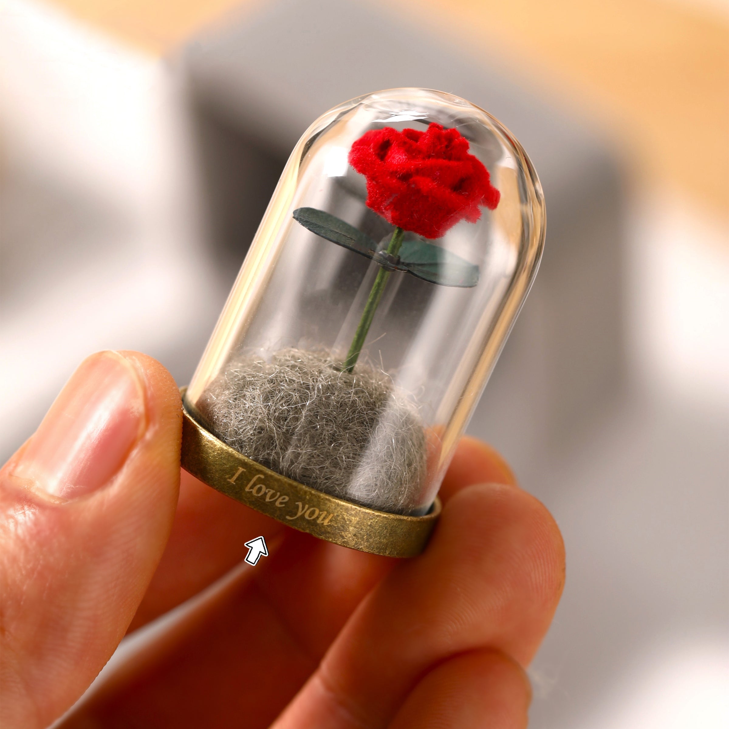 Creative Valentine's Day Gifts | 情人節心意禮物 雕刻愛心小王子玫瑰花擺件