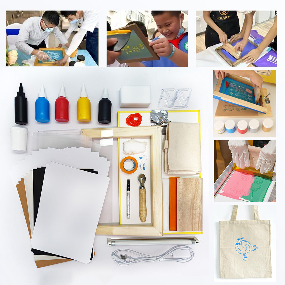 Silk screen printing gift set