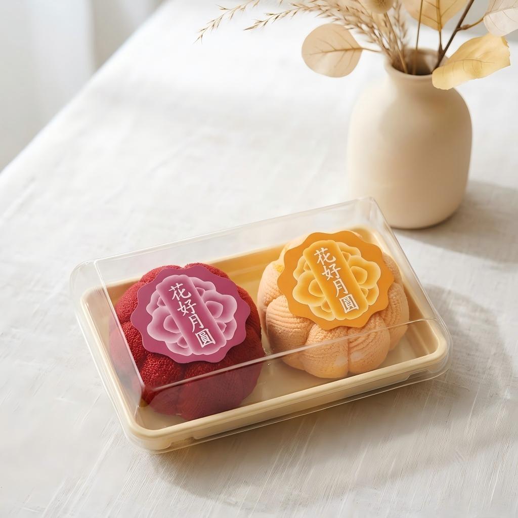 Customized Mid-Autumn Mooncake Towel Set Novelty Compressed Towel Festival Corporate Present Custom Label|訂製中秋月餅毛巾禮盒 創意月餅造型毛巾 企業員工伴手禮