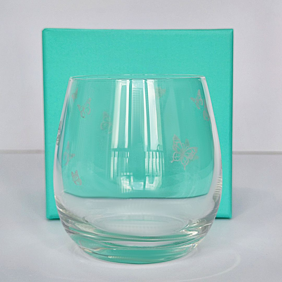 Butterfly Glassware Gift Set