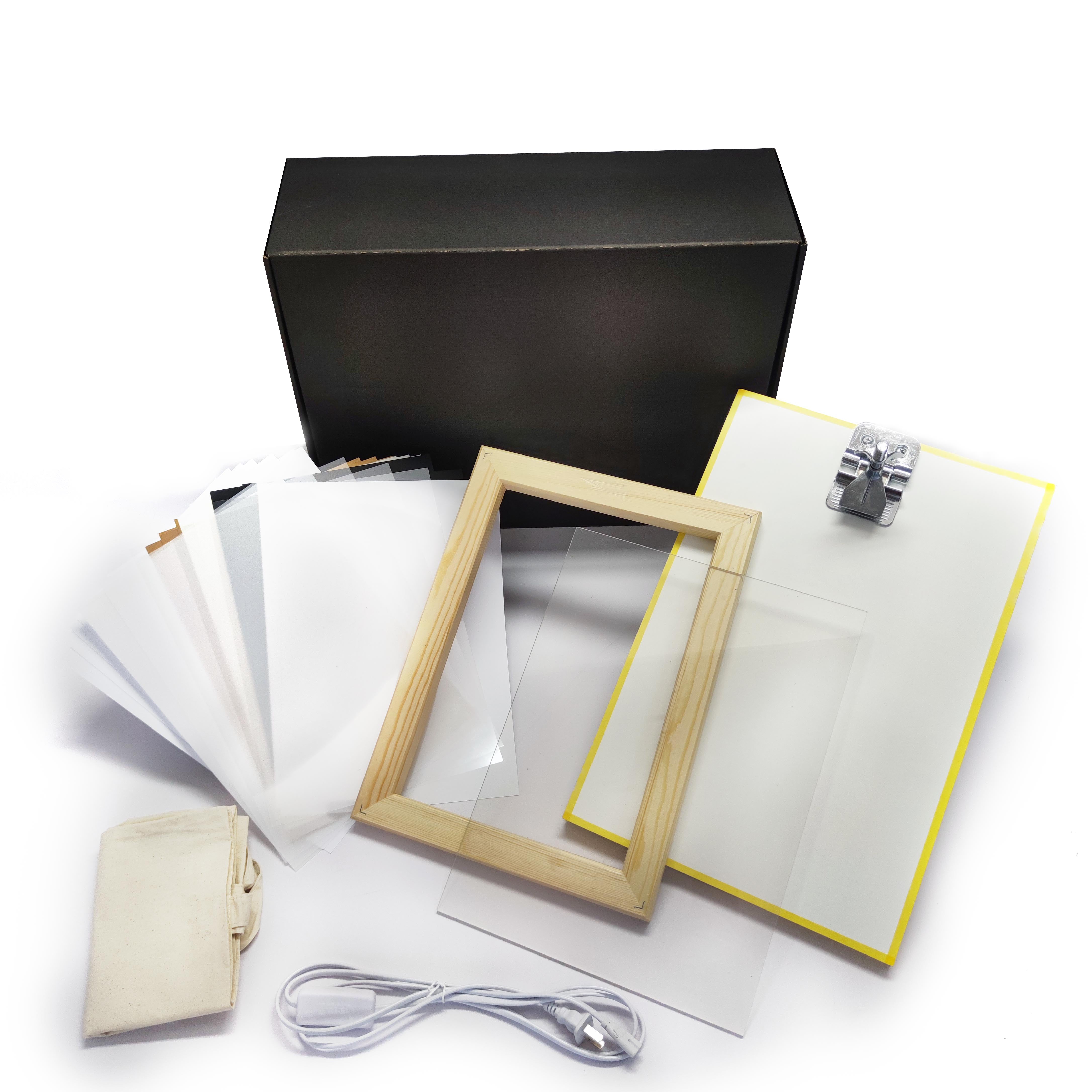 Silk screen printing gift set