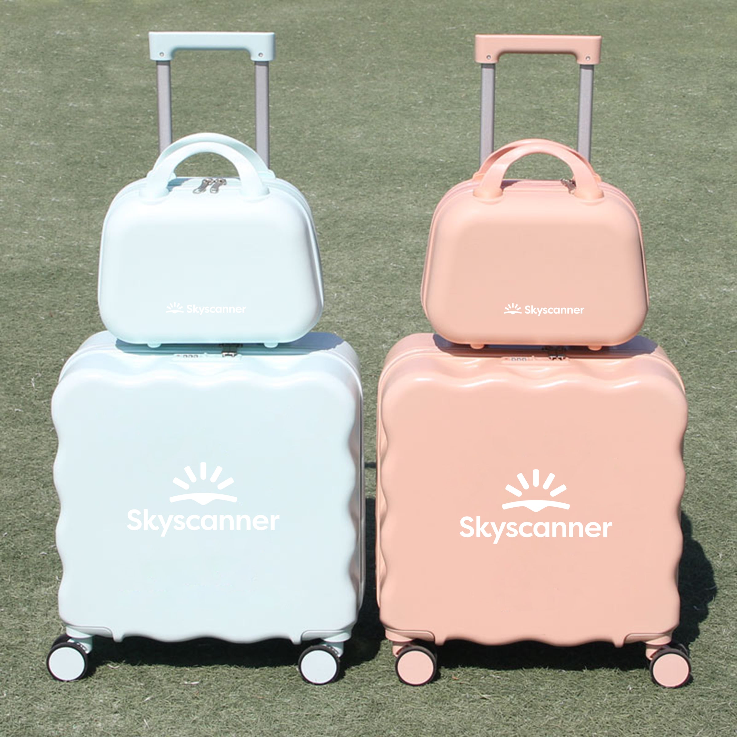 Customized Travel Supplies | 輕便可坐騎客製化企業旅行行李箱