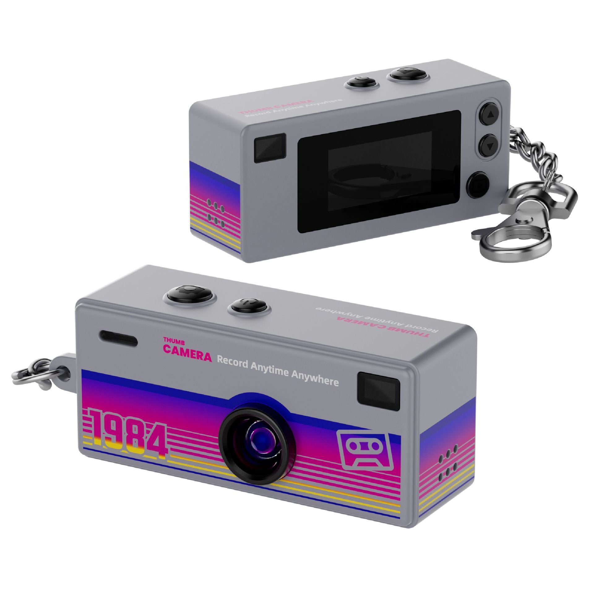 Customizable Mini Camera | 訂製迷你拇指相機 鑰匙扣 企業品牌伴手禮 學生禮物 創意禮物