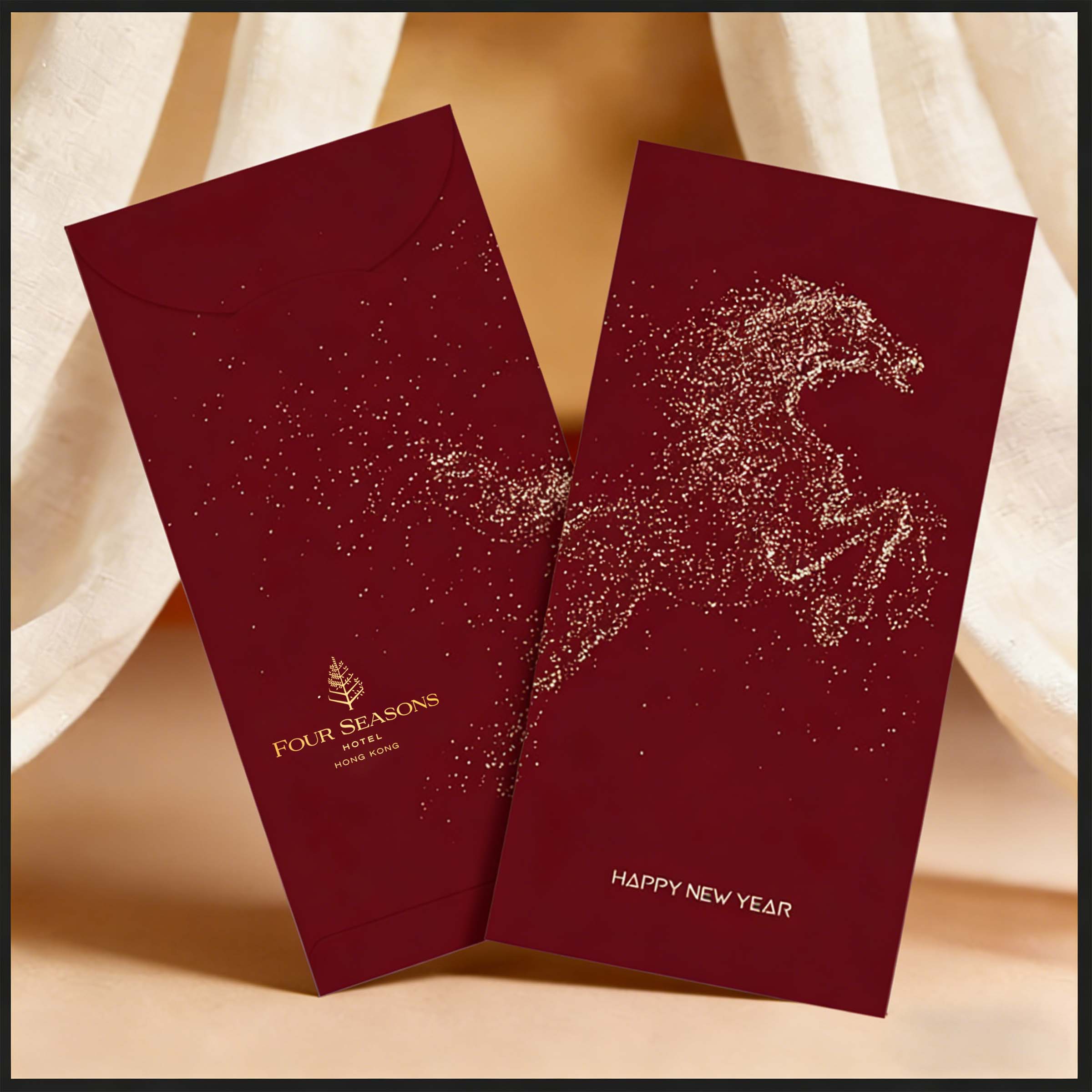 2026 CNY Printable And Customizable Red Envelopes | 2026馬年紅包 客製化燙金燙銀印公司logo利是封 新年壓歲錢紅包